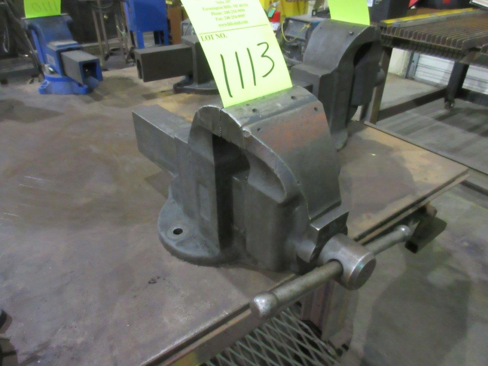 Chas Parker Model Z284 5" Bench Vise