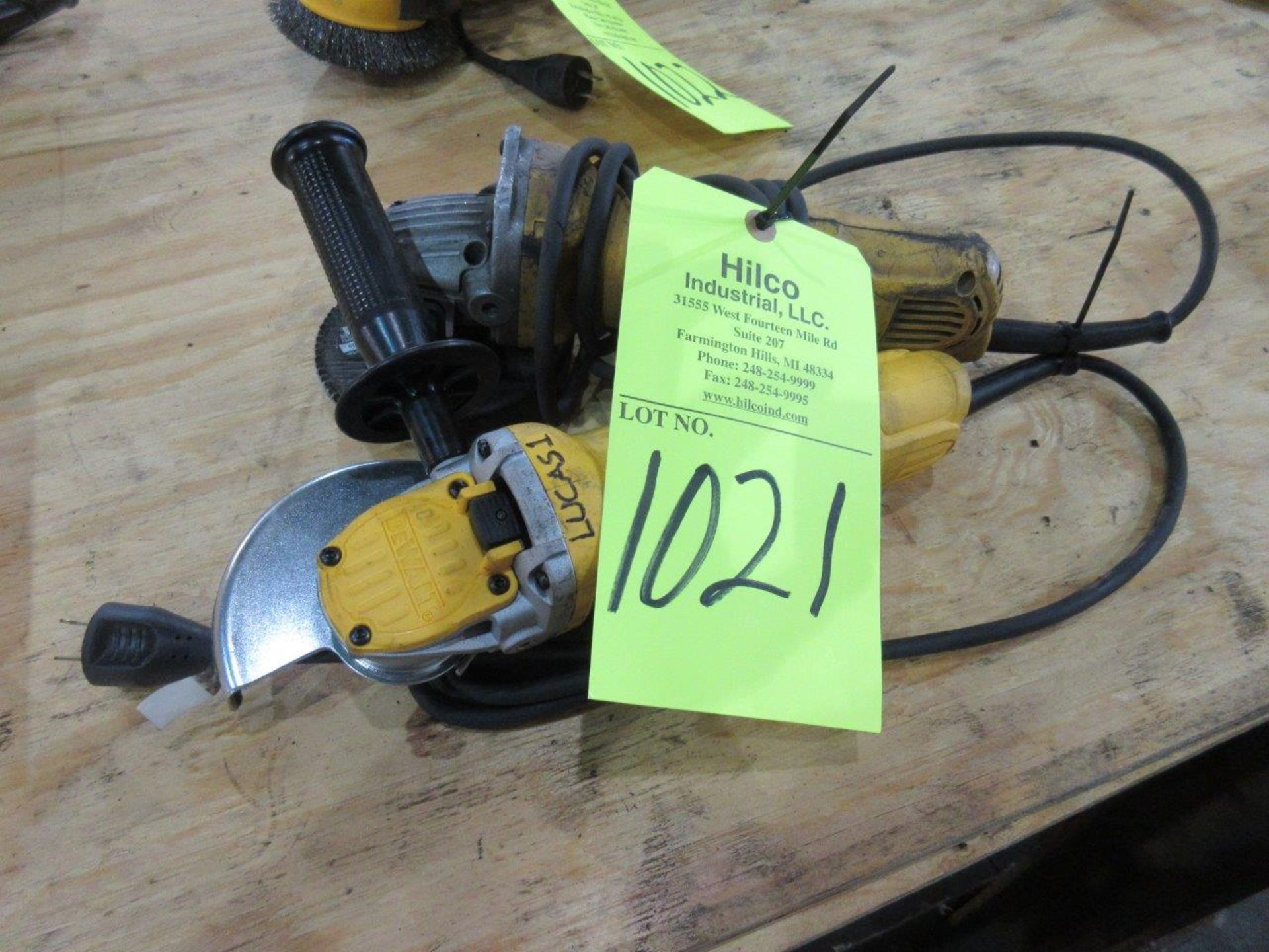 DeWalt 4 1/2" Angle Grinders