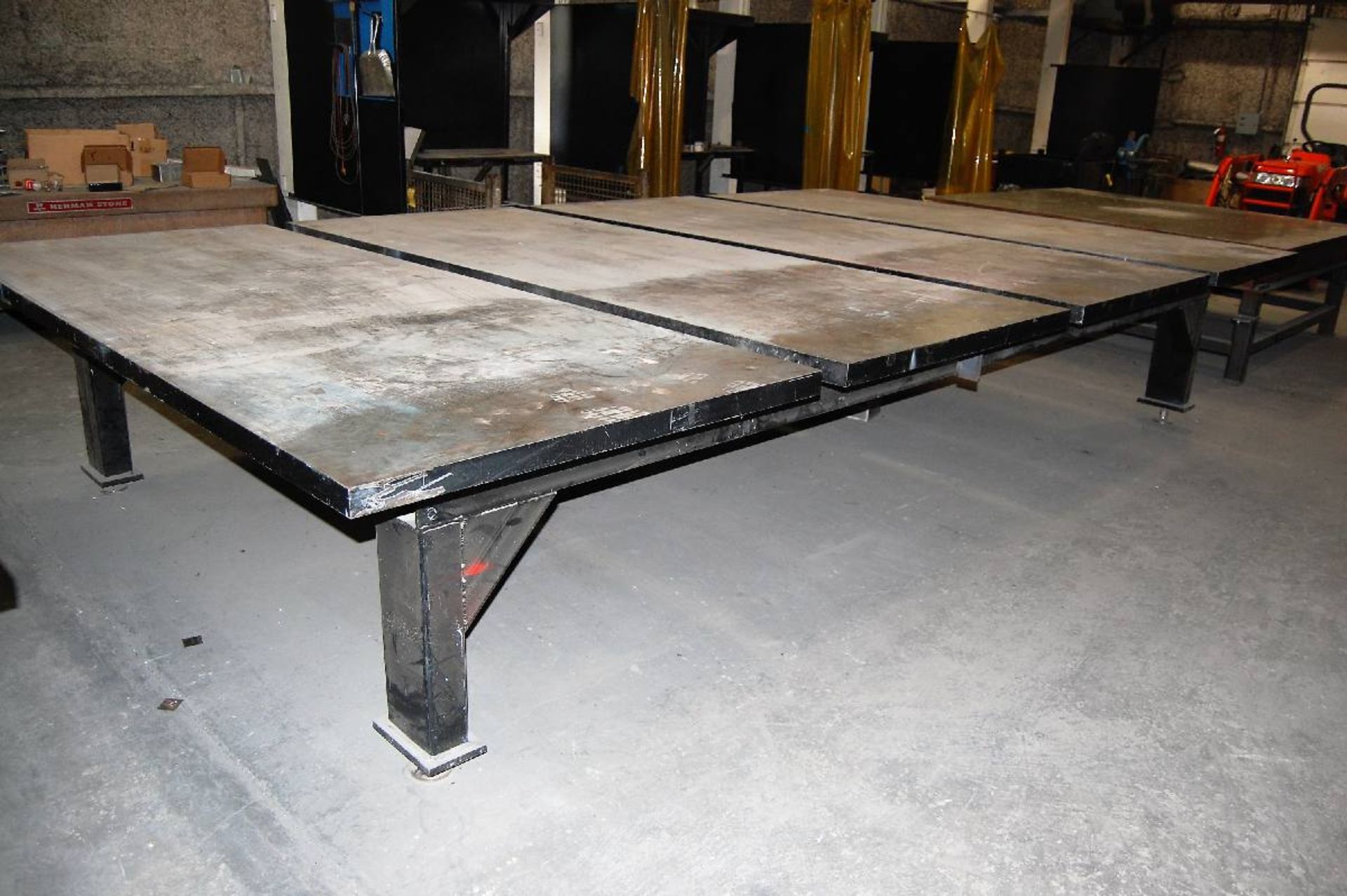 17' x 10' x 3' High Welding Table - Image 2 of 3