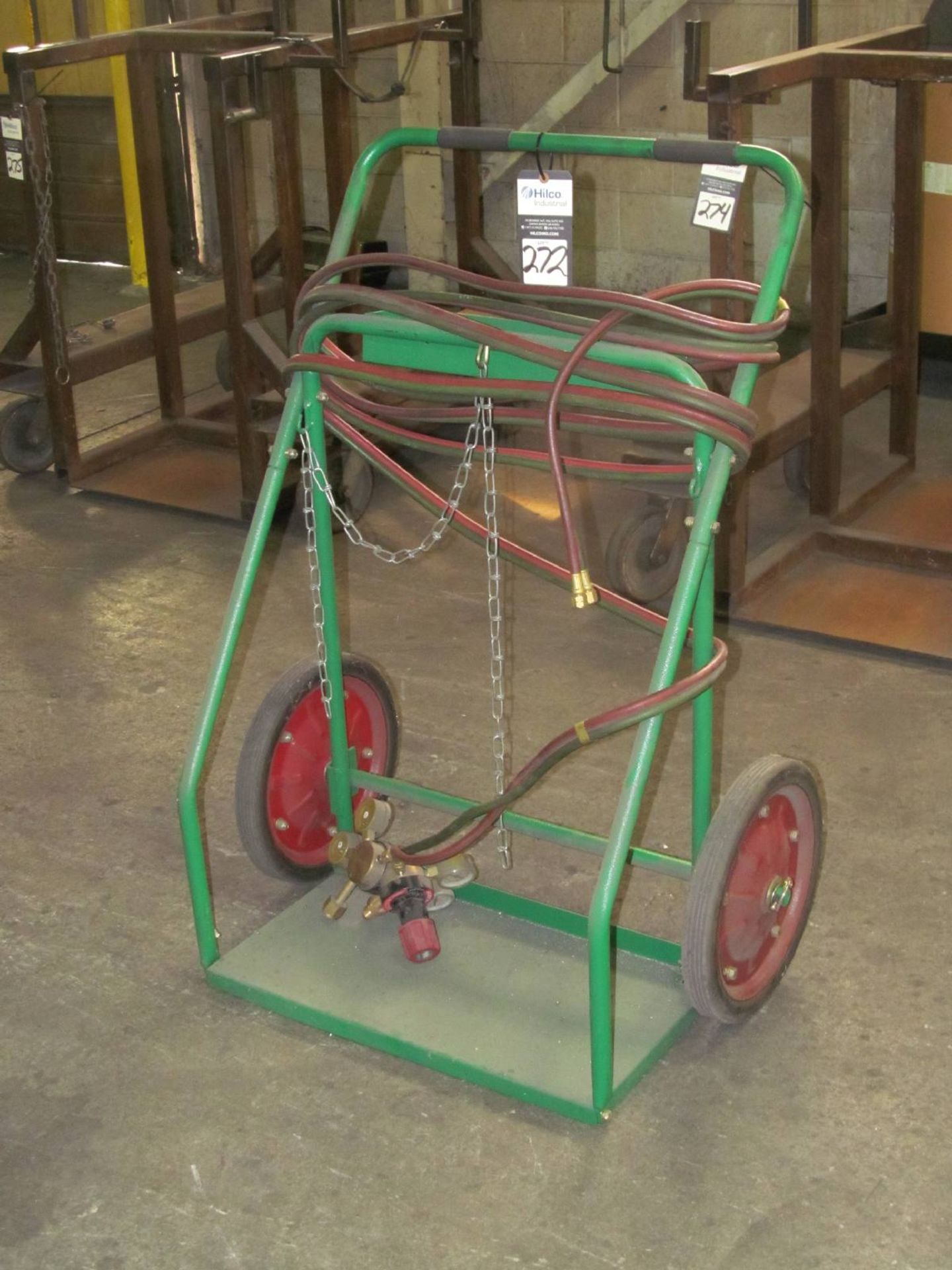 Torch Cart w/ Gages & Hoses