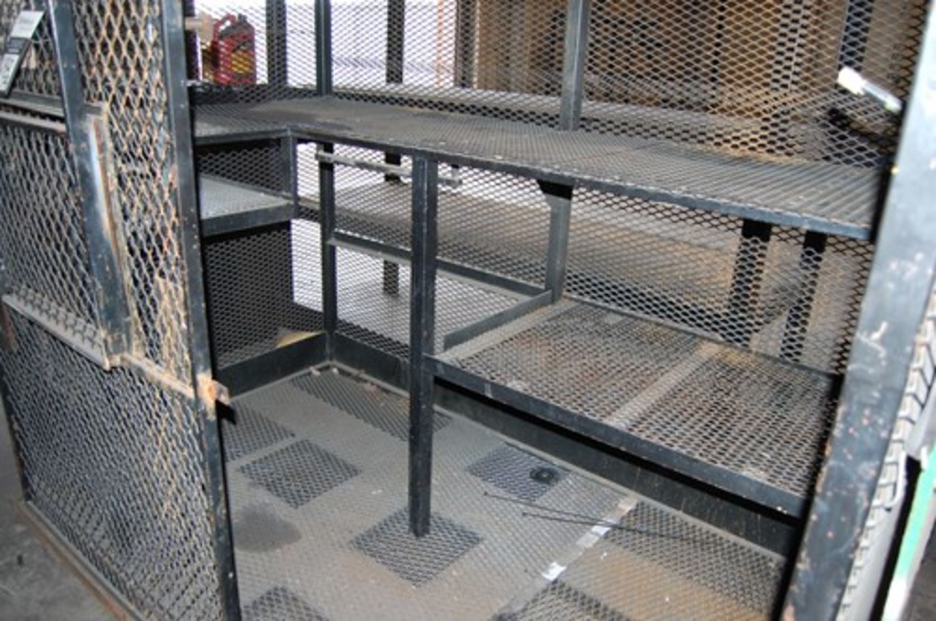 56" D x 96" W x 78" H Welding Storage Cage - Image 2 of 3