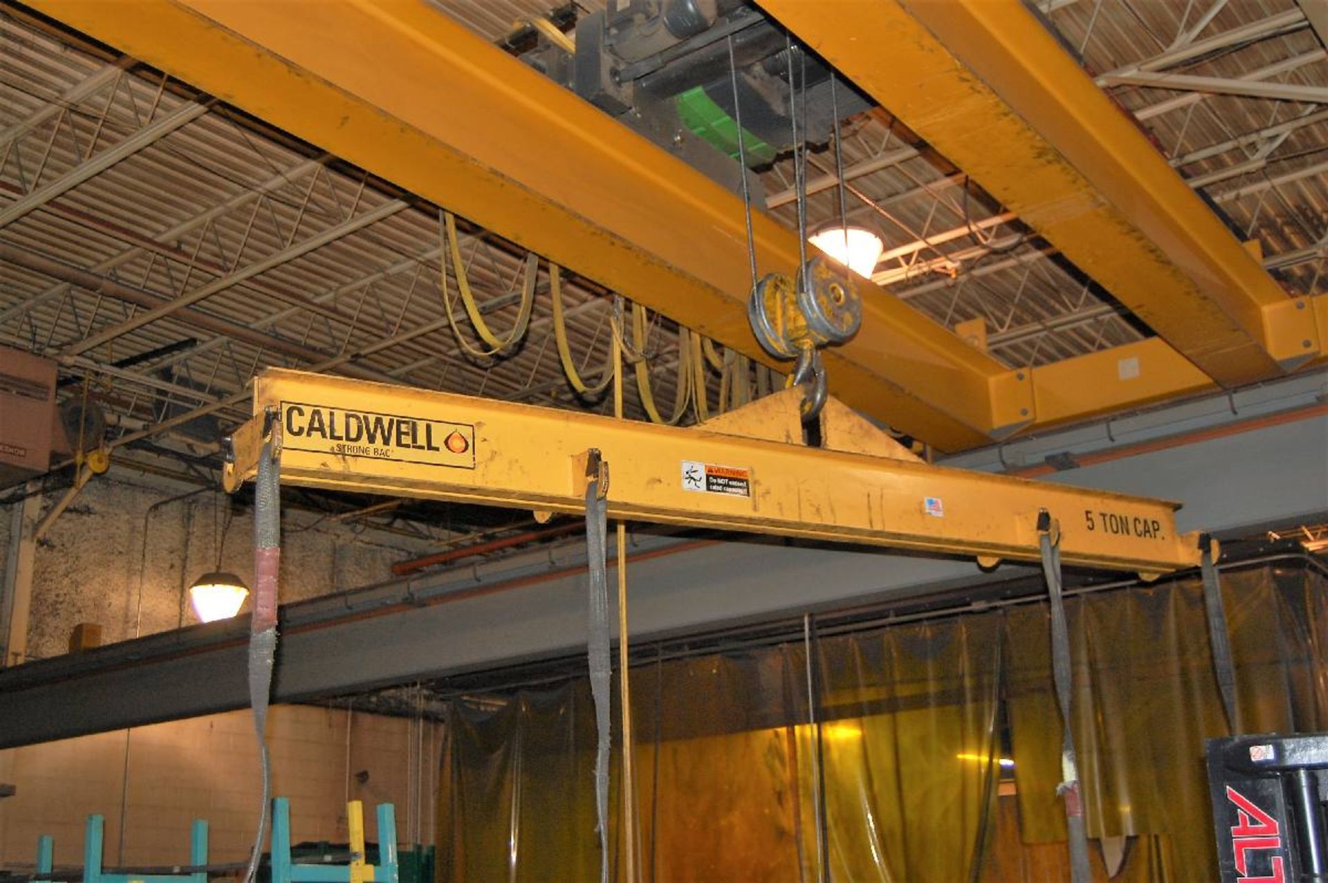 Caldwell Model 22-5-12 5 Ton x 12' Strong Bac Spreader Bar