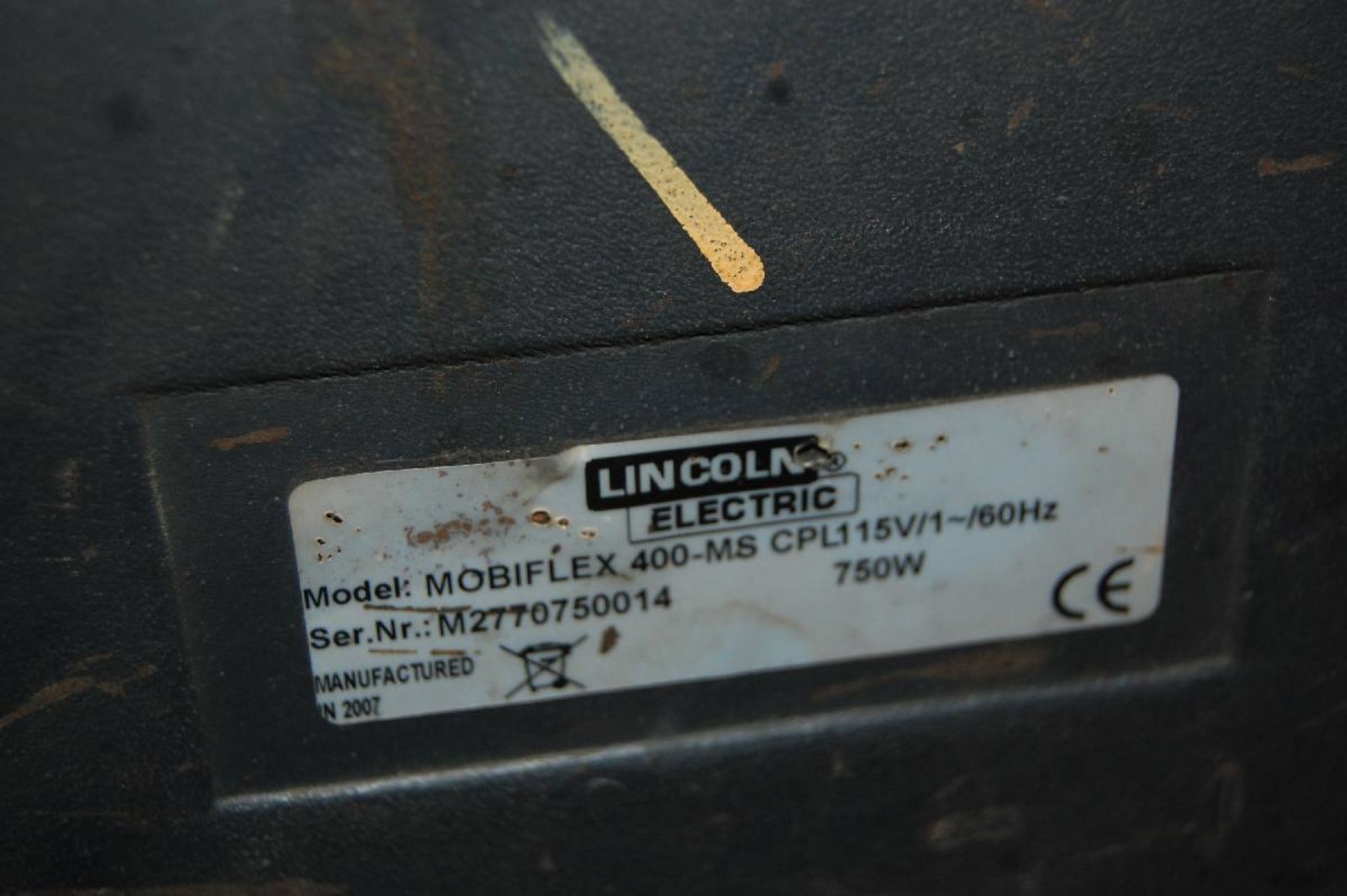 Lincoln Electric Model Mobiflex 400-MS CPL Portable Fume Extractor - Image 5 of 5