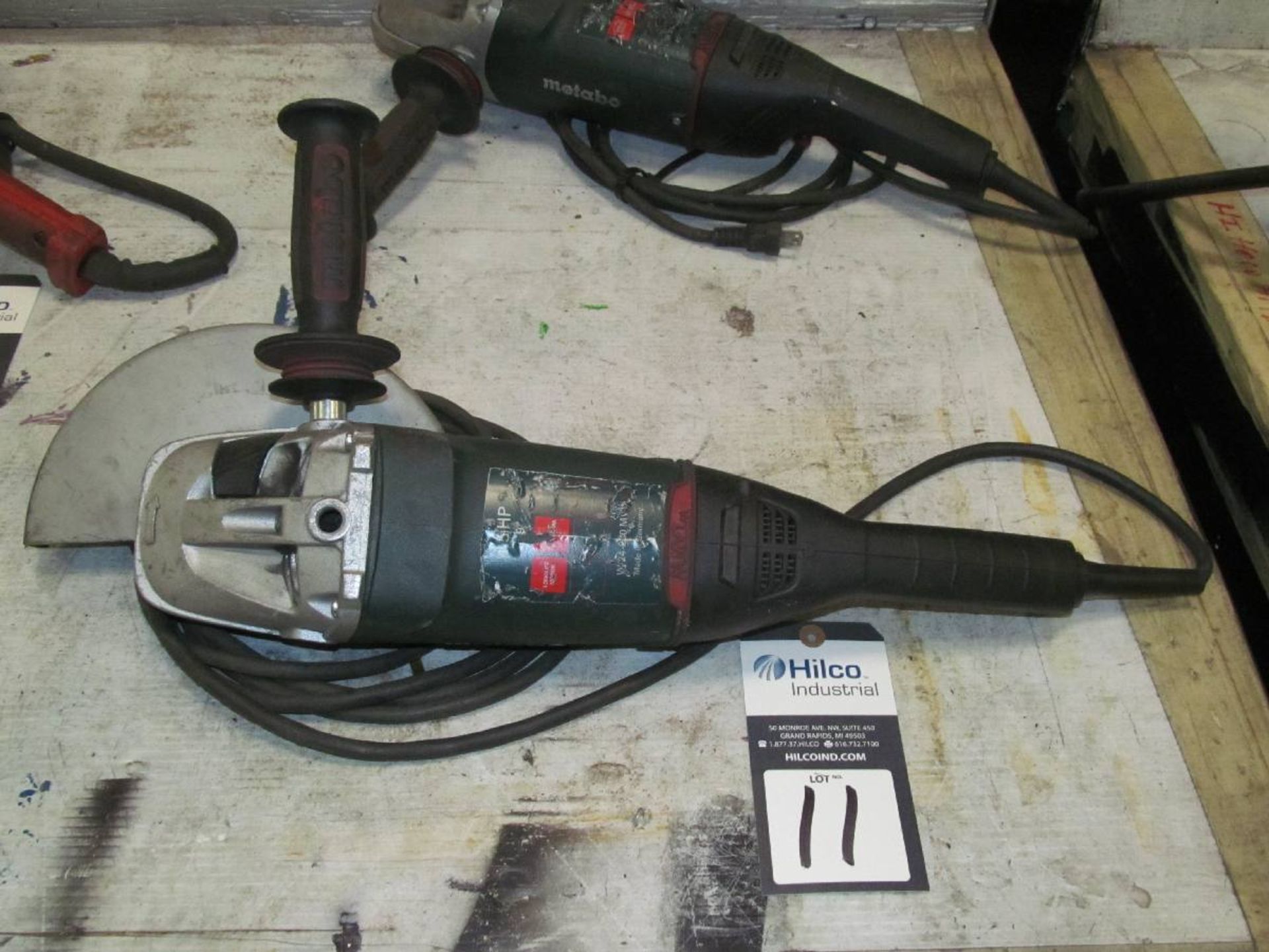 Metabo Model W24-230 MVT 9" Angle Grinder