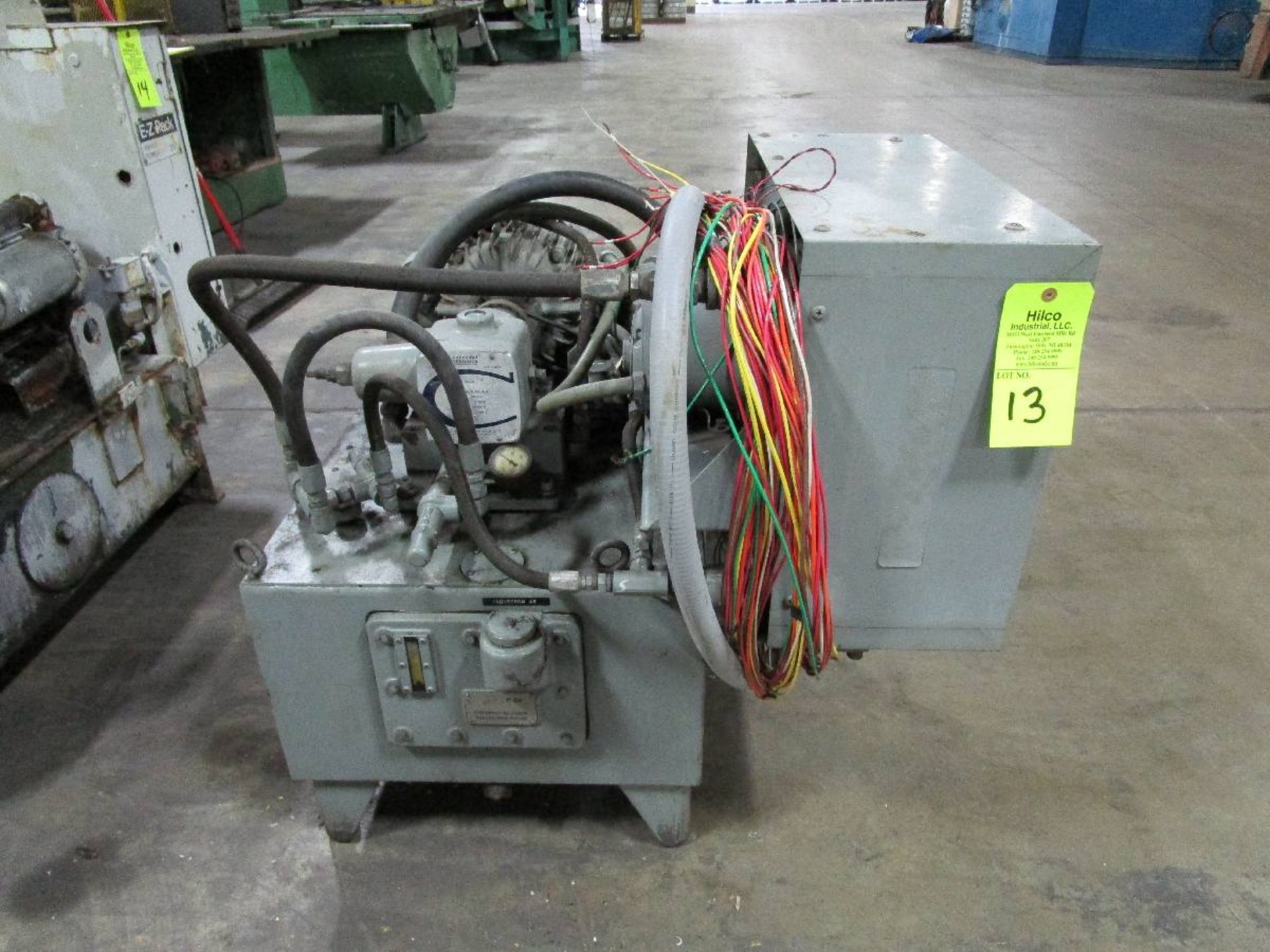 Continental Hydraulics Model PVR15-20B10-RM-0-1-6 100 Gallon Hydraulic Power Pack