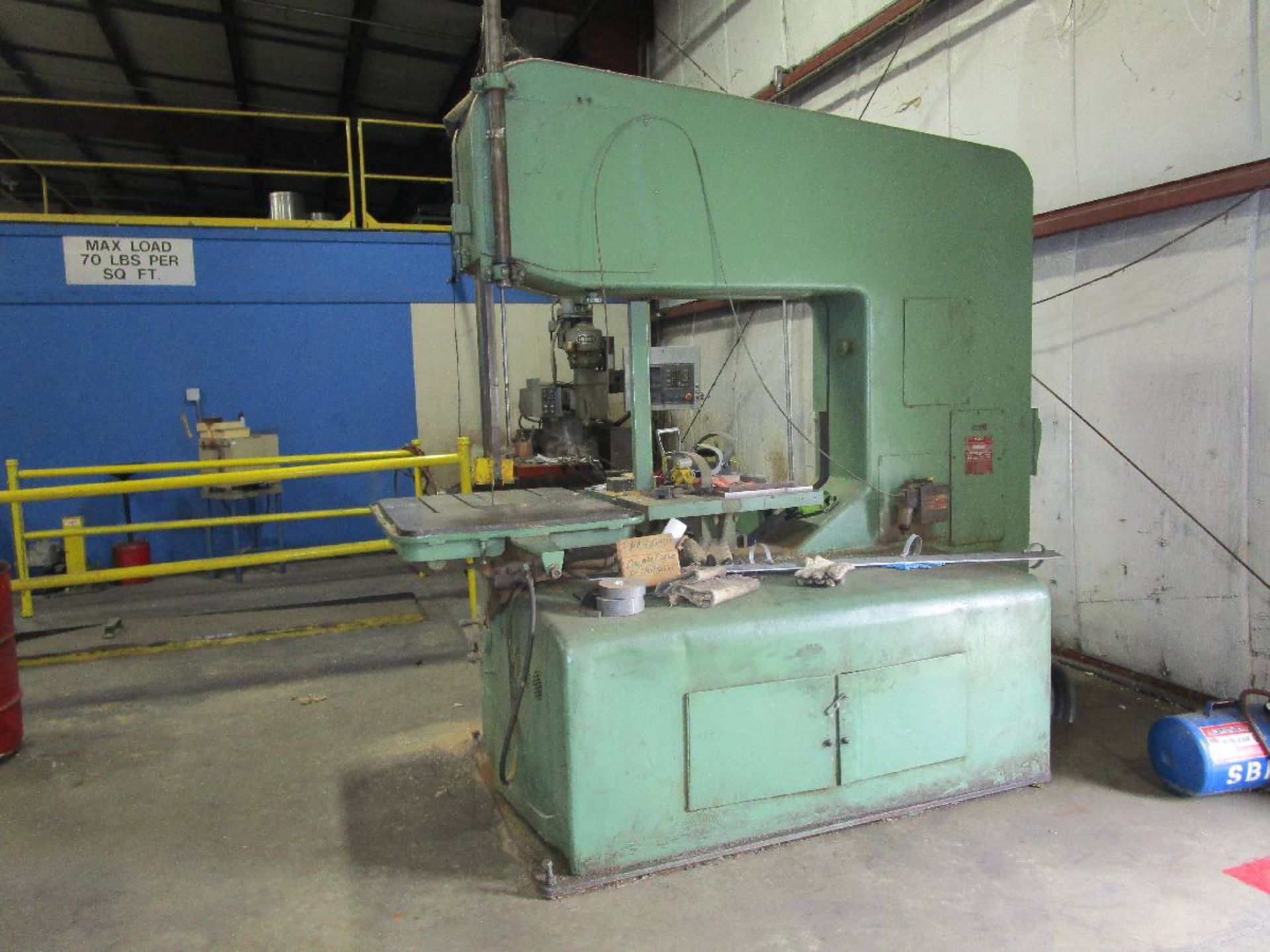 DoAll Model 60-3 60" 3-Wheel Vertical Band Saw