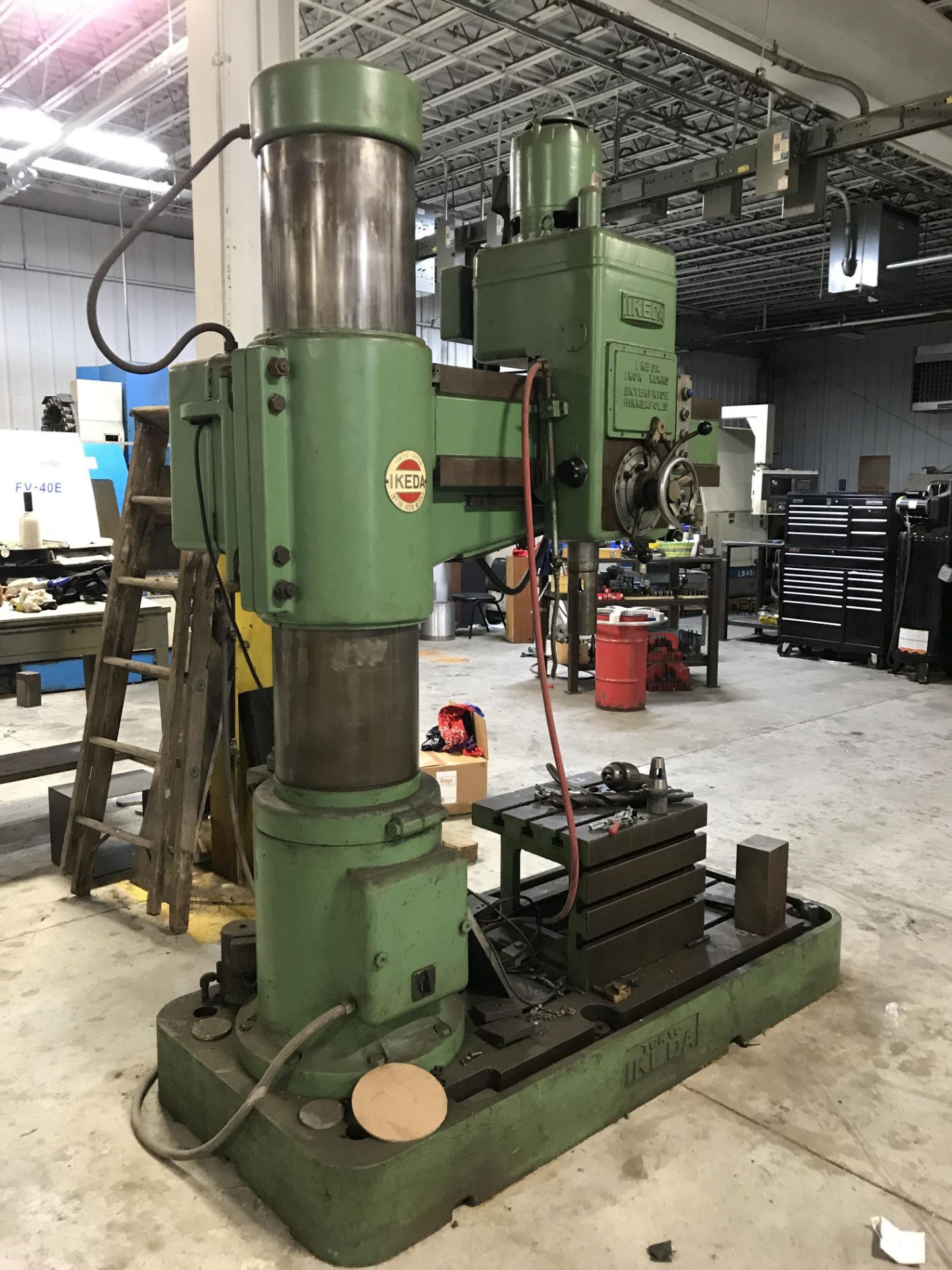 Ikeda Model RM-1300 4' x 13" Radial Arm Drill - Image 4 of 5