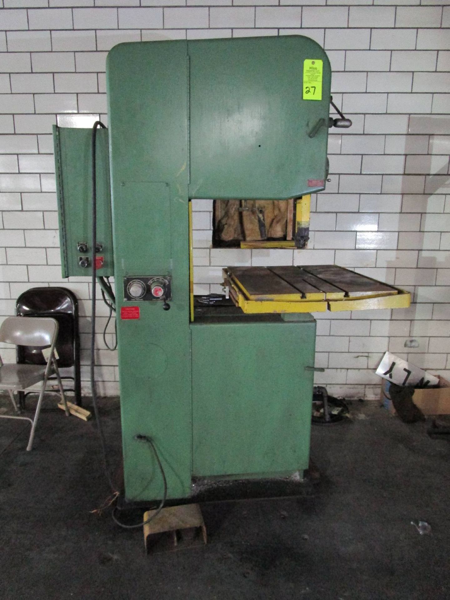 DoAll Model 2012-1H 20" Vertical Band Saw