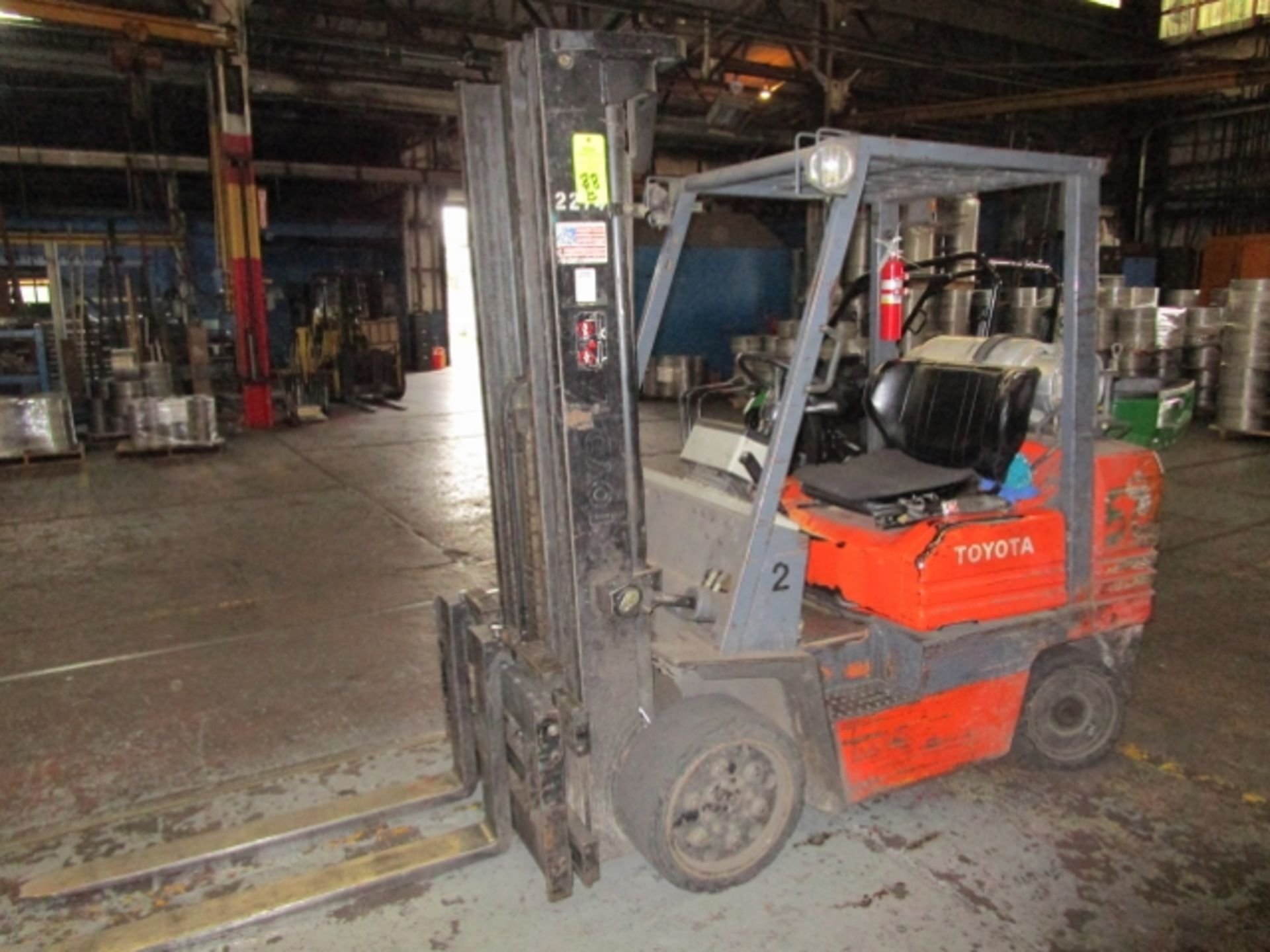 Toyota Model FCC30 5200 Pounds Forklift Truck - Image 7 of 7