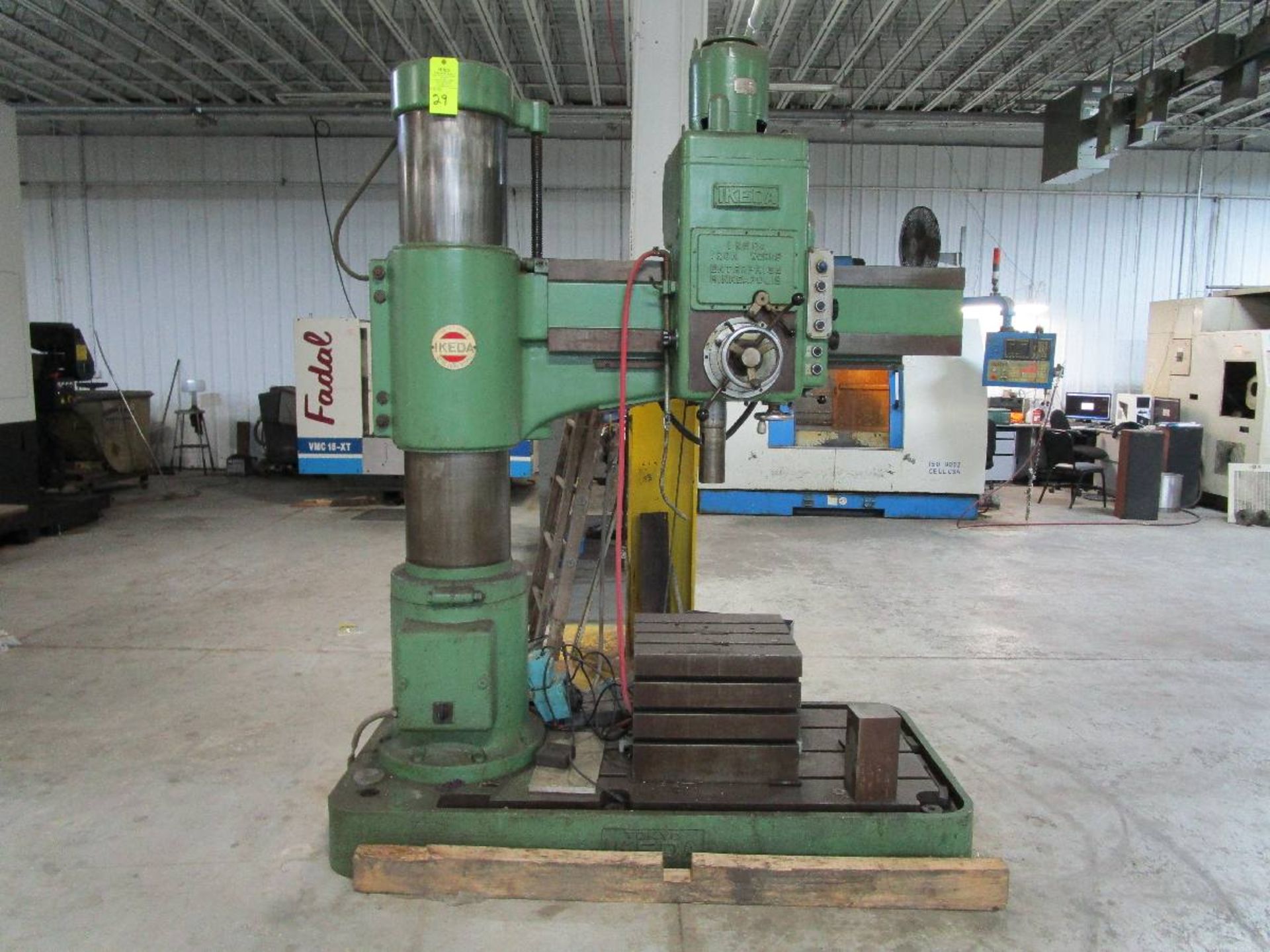 Ikeda Model RM-1300 4' x 13" Radial Arm Drill