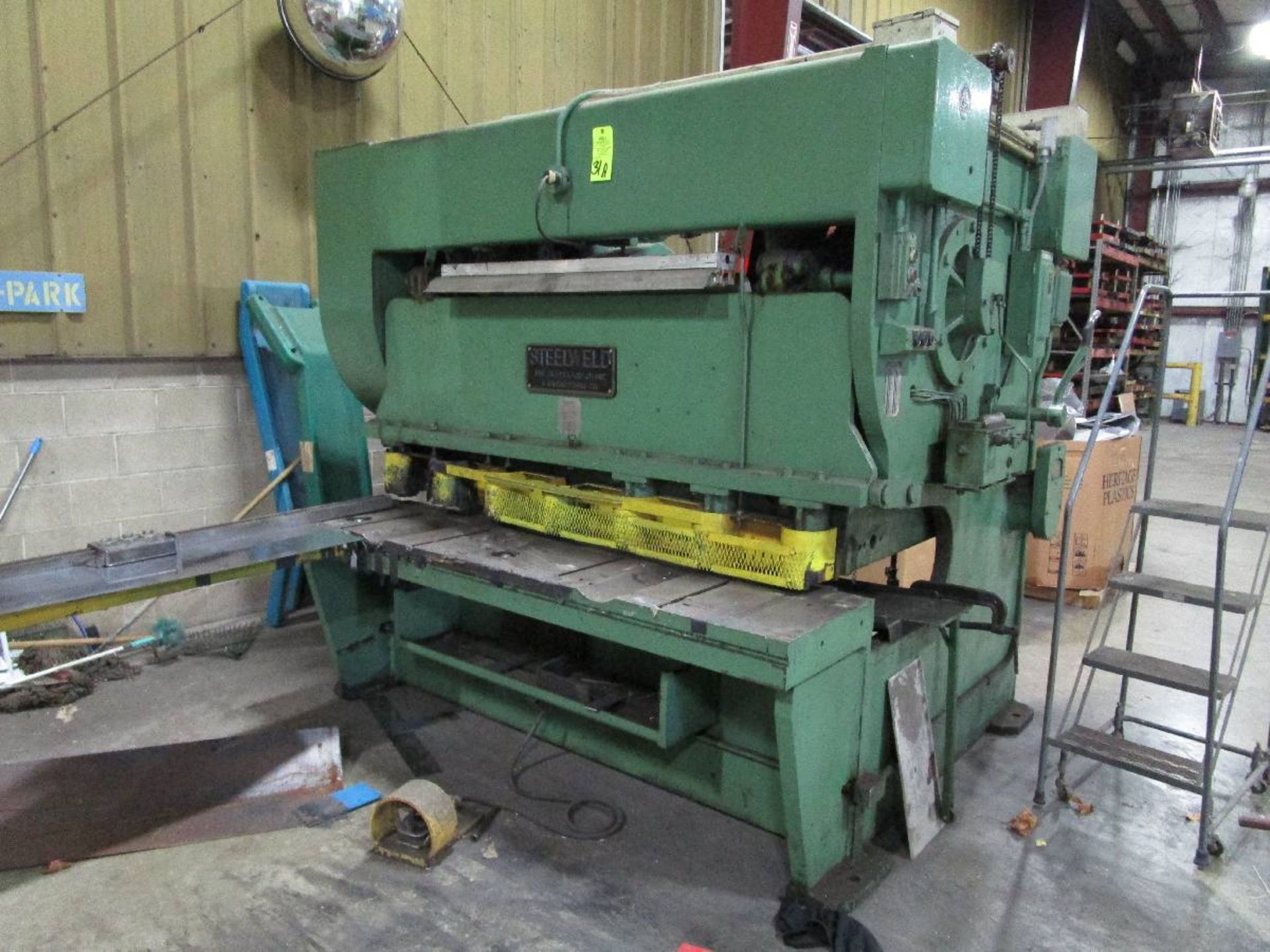 Cleveland Model 80-6 6' x 1/2" Mild Steel Hydraulic Shear - Image 2 of 6