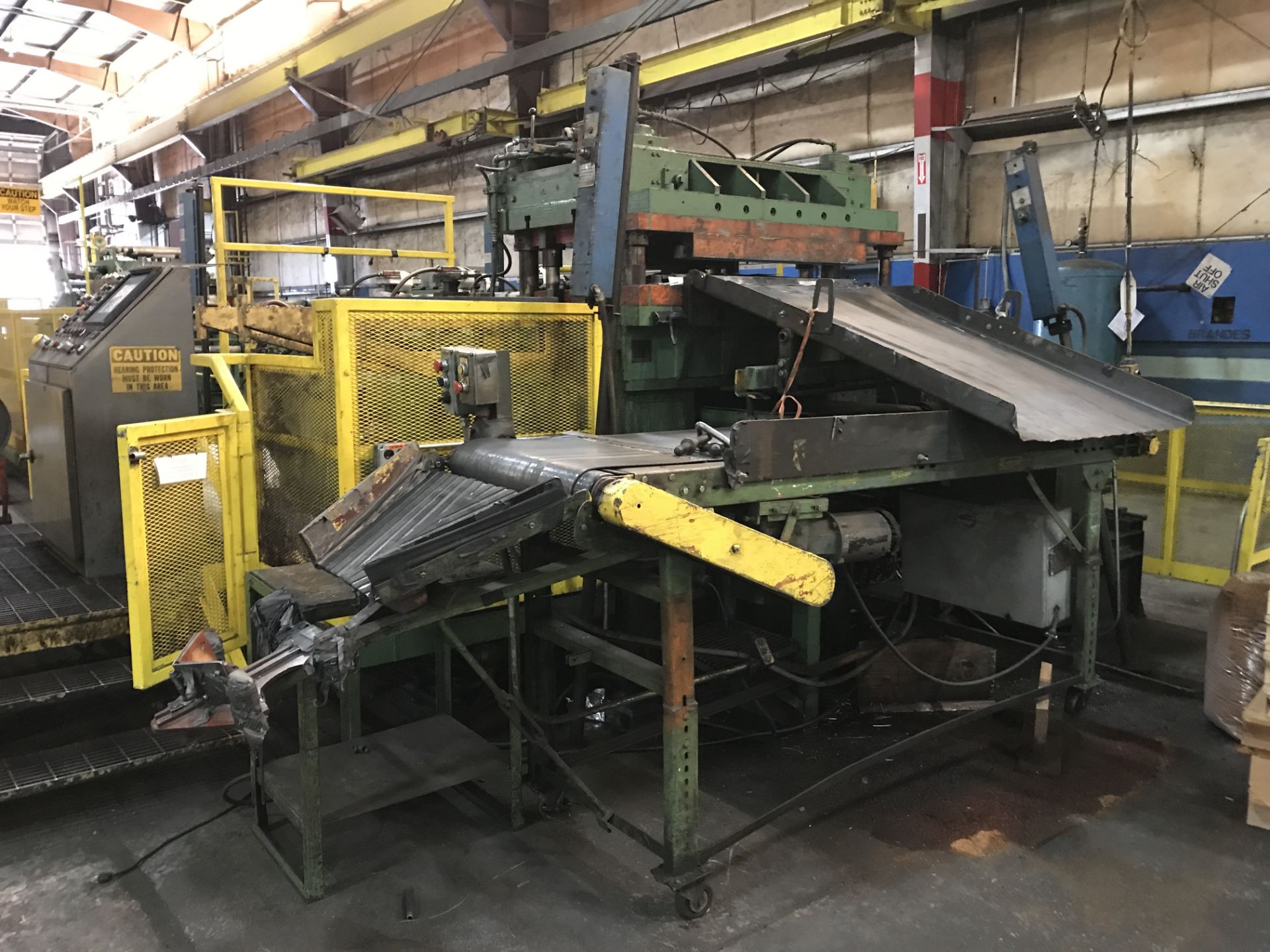 Brandes Press 25"W x 1/8" High-Speed Blanking Line