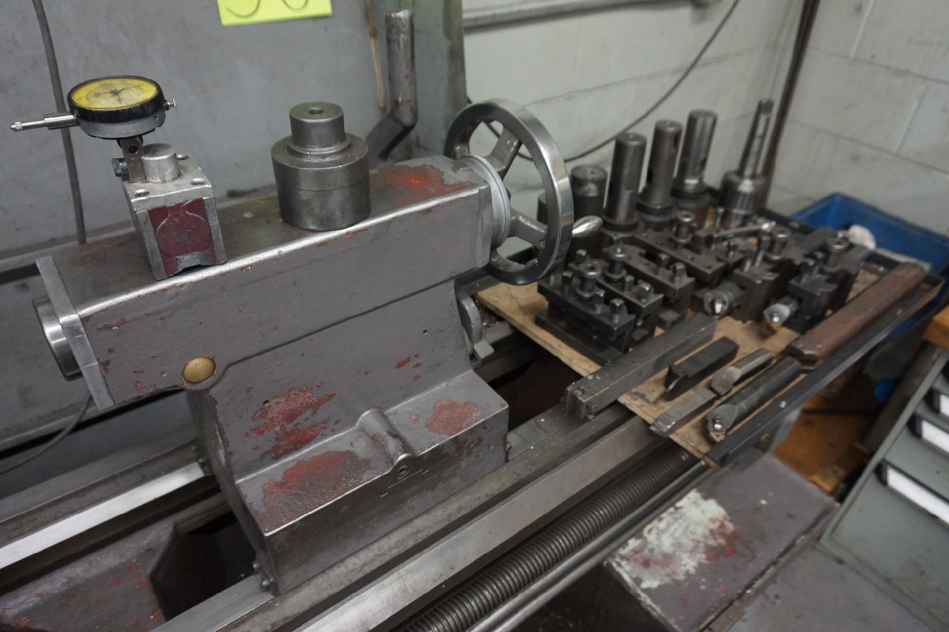 Yam Model 1500H Horizontal Lathe with Quick Change Tool Post, Spindle Bore - Image 3 of 5