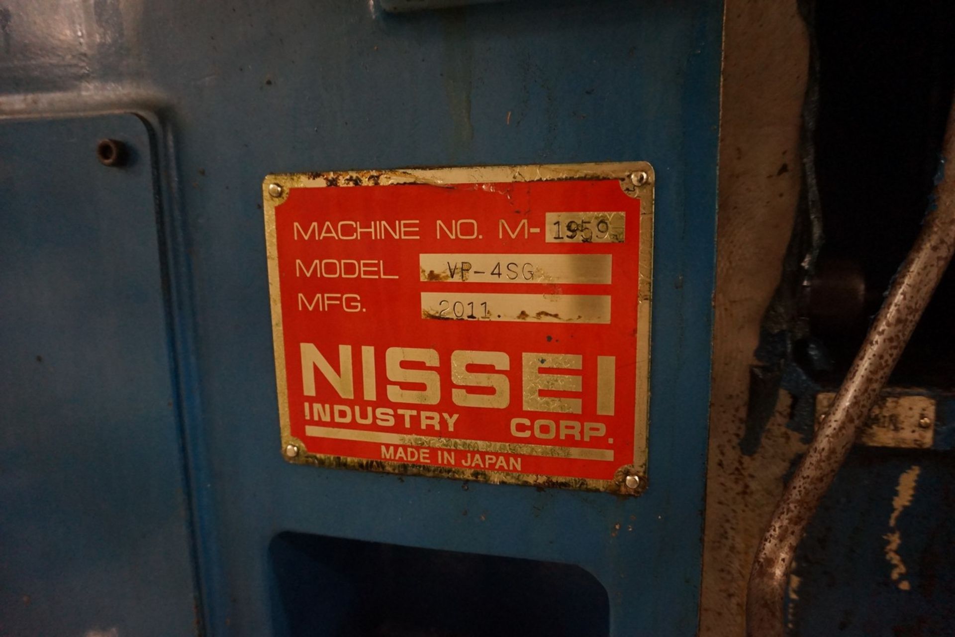 Nissei Model VP-4SG CNC Grinder - Bild 6 aus 8