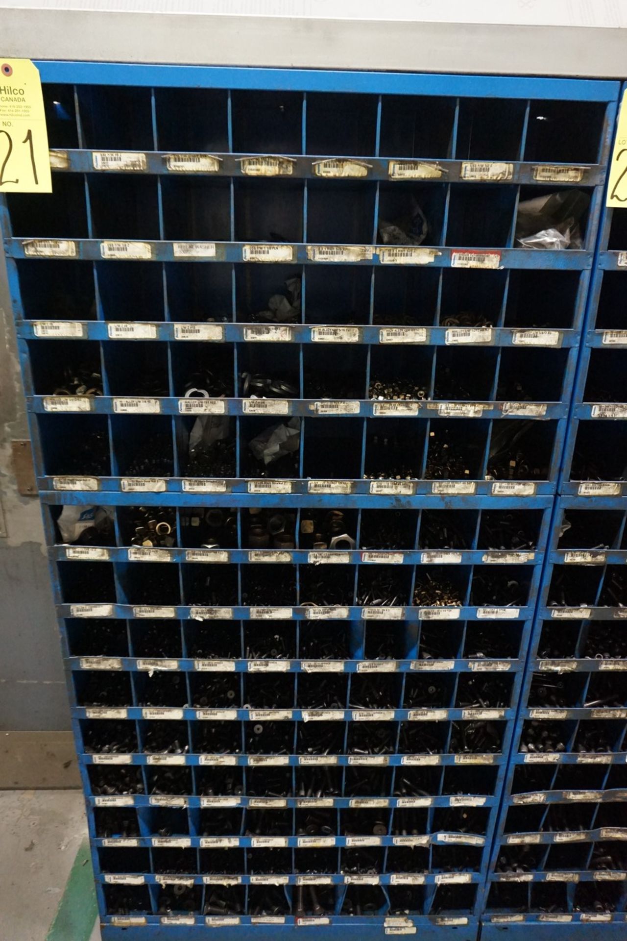 Fastenal Pigeon Hole Cabinet with Hardware