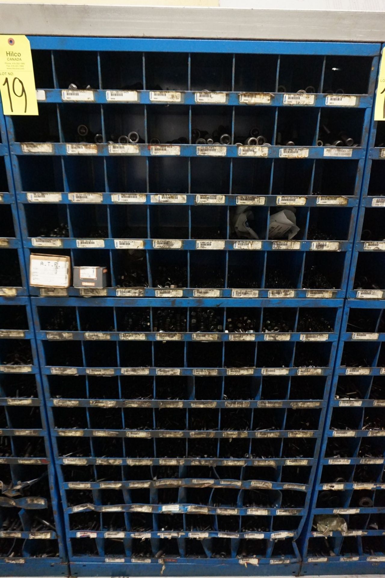 Fastenal Pigeon Hole Cabinet with Hardware