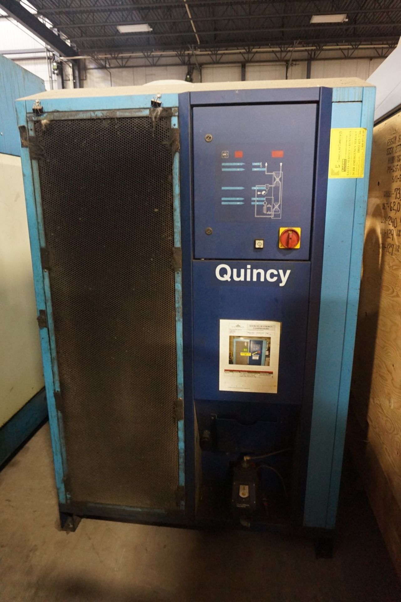 Quincy Model SD2250-60 Refrigerated Air Dryer