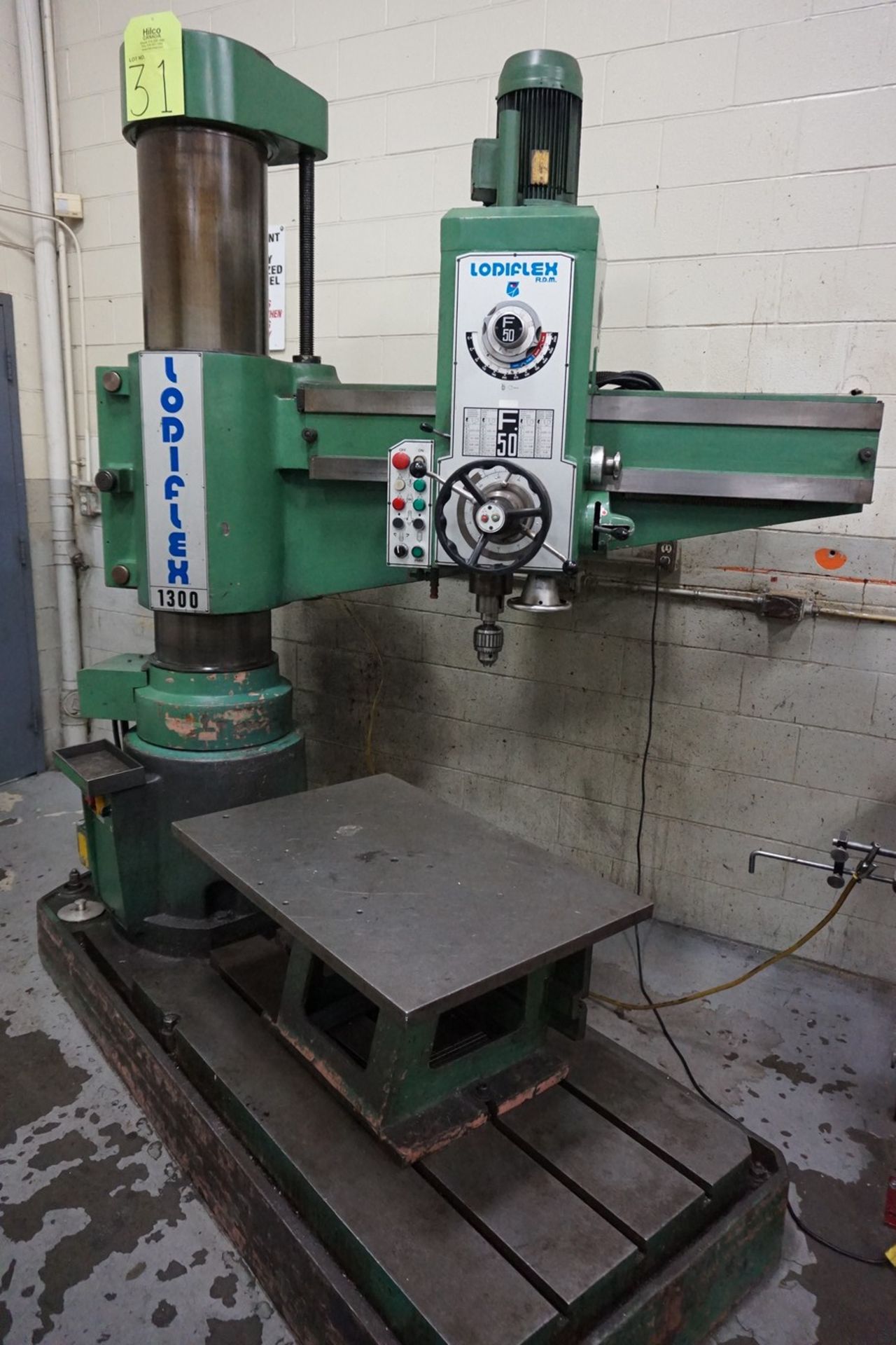 Lodiflex Model F50 Radial Arm Drill