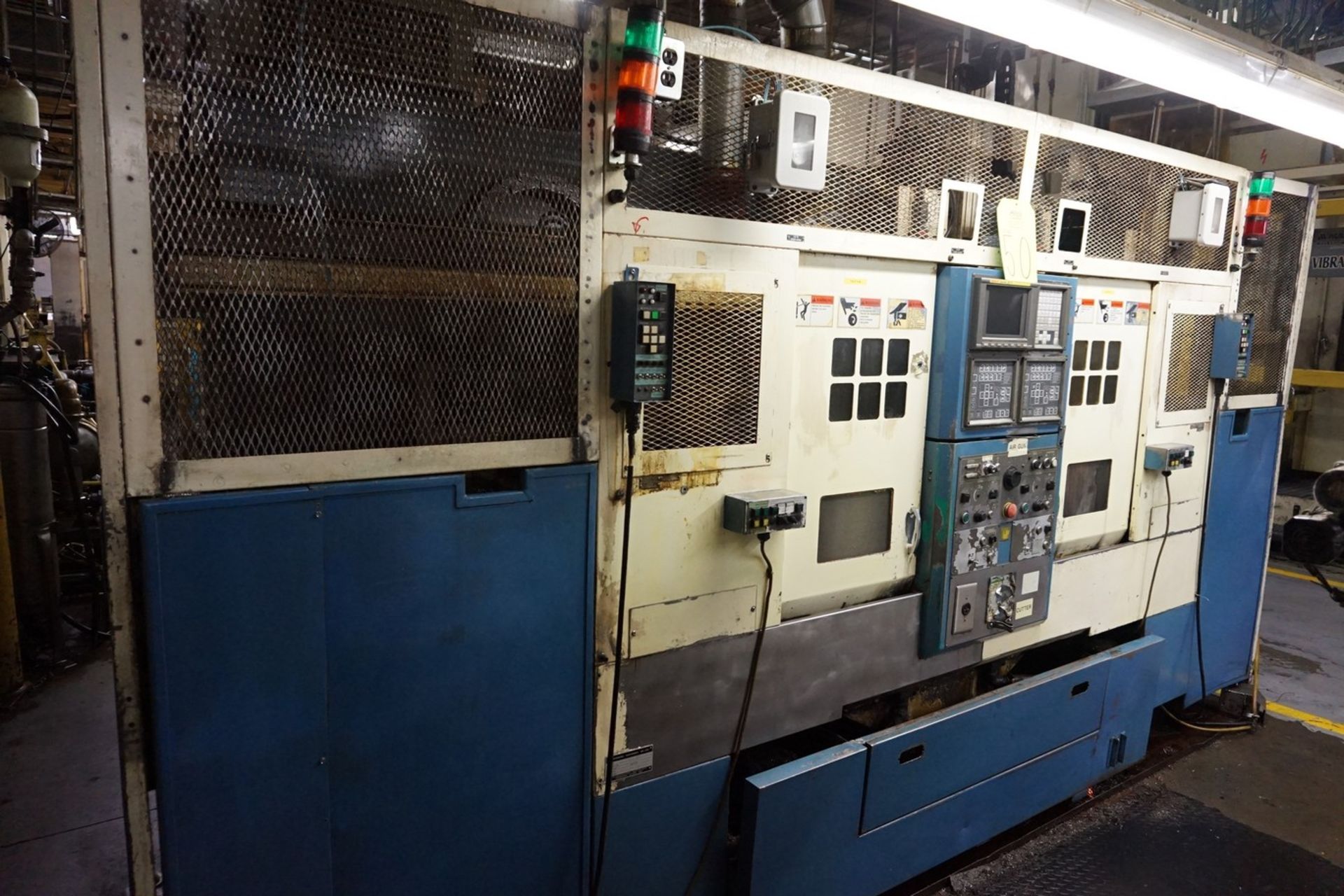 Takamatsu Model XW180 2-Axis CNC Twin Precision Lathe with BW Loader - Image 4 of 12