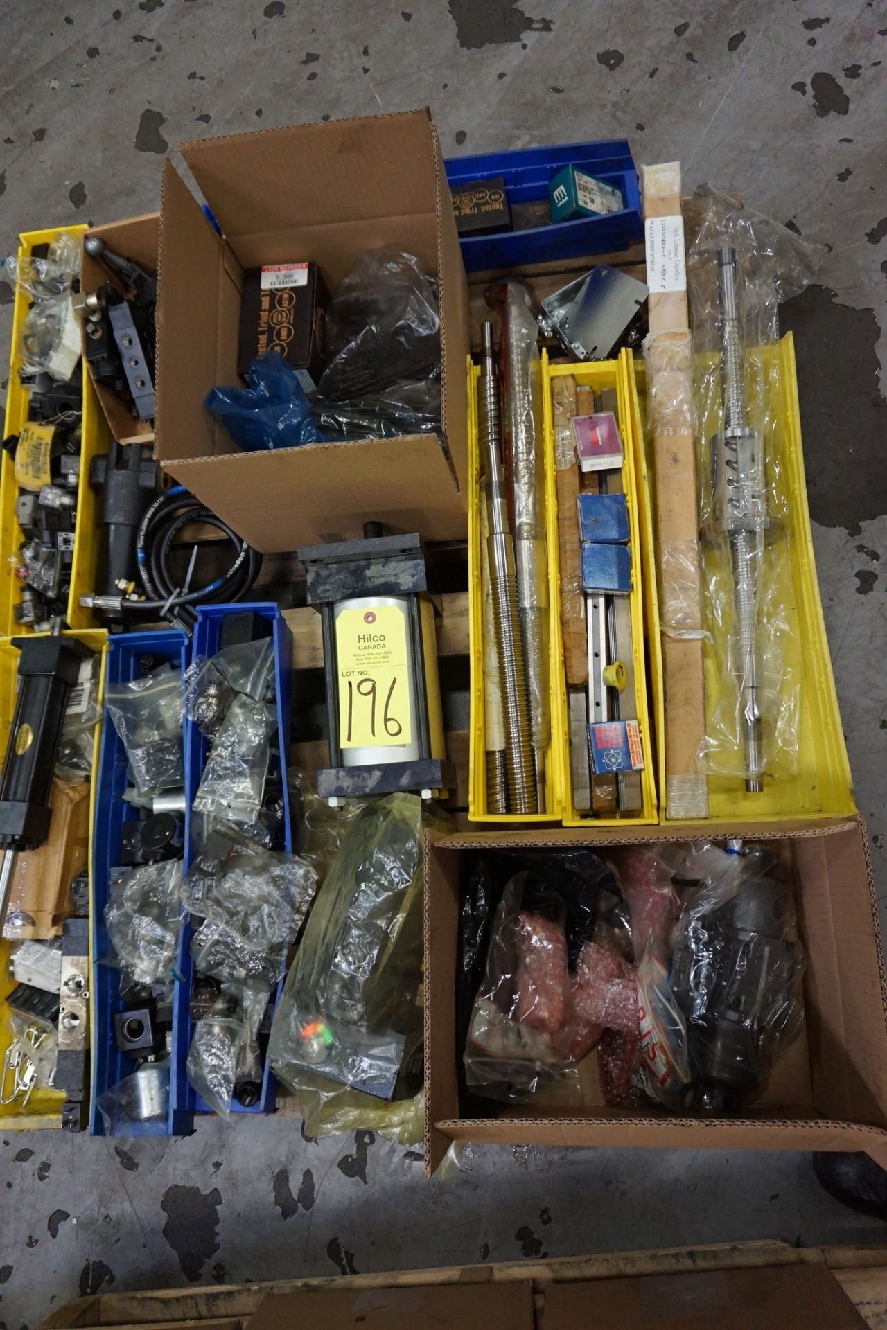 Lot of Asst. Hyd. Spare Parts, Etc.