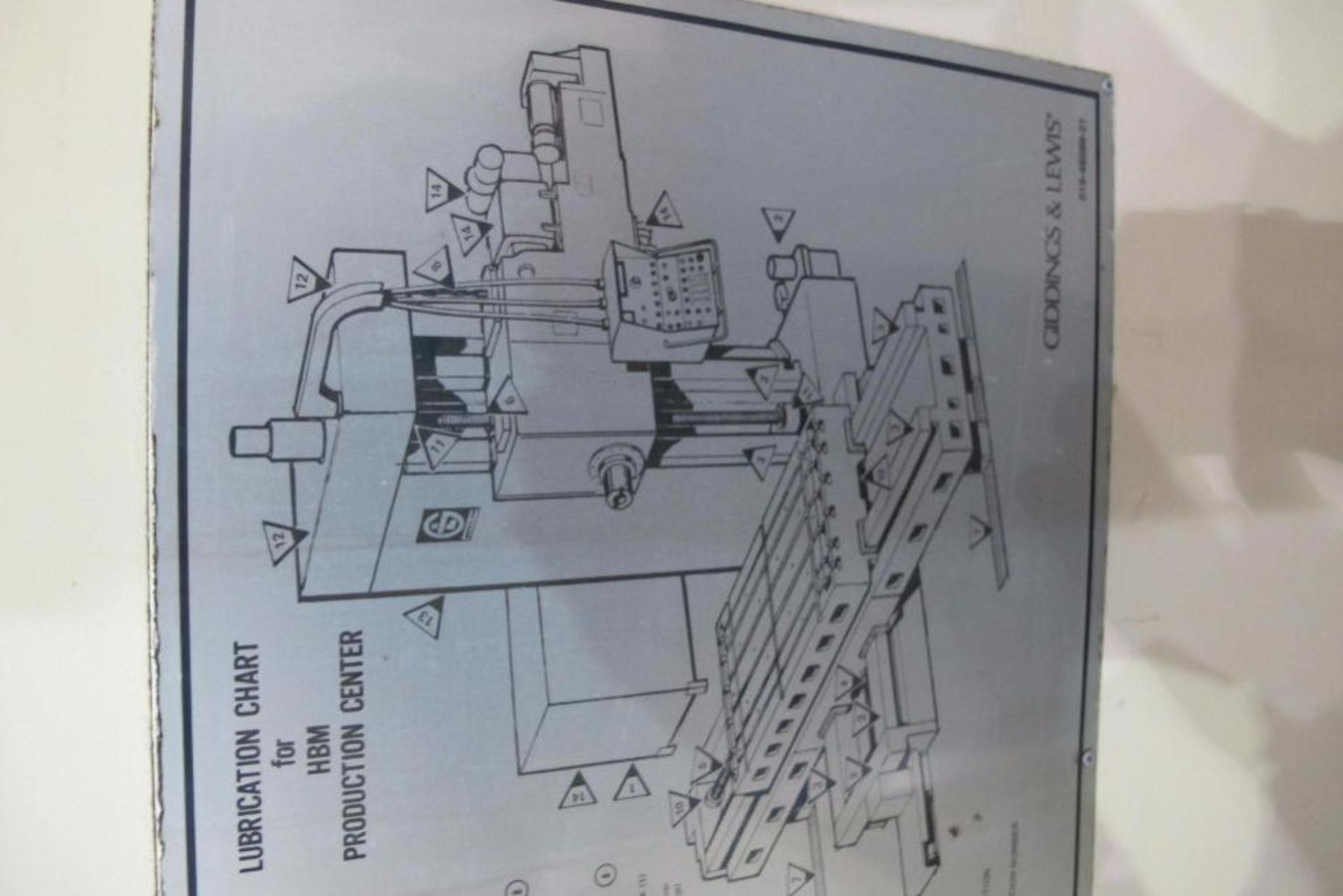 (1995) Giddings & Lewis Mdl. G50T CNC Table Type Horizontal Boring Mill, 5" Spindle Diameter, ATC, X - Image 5 of 11