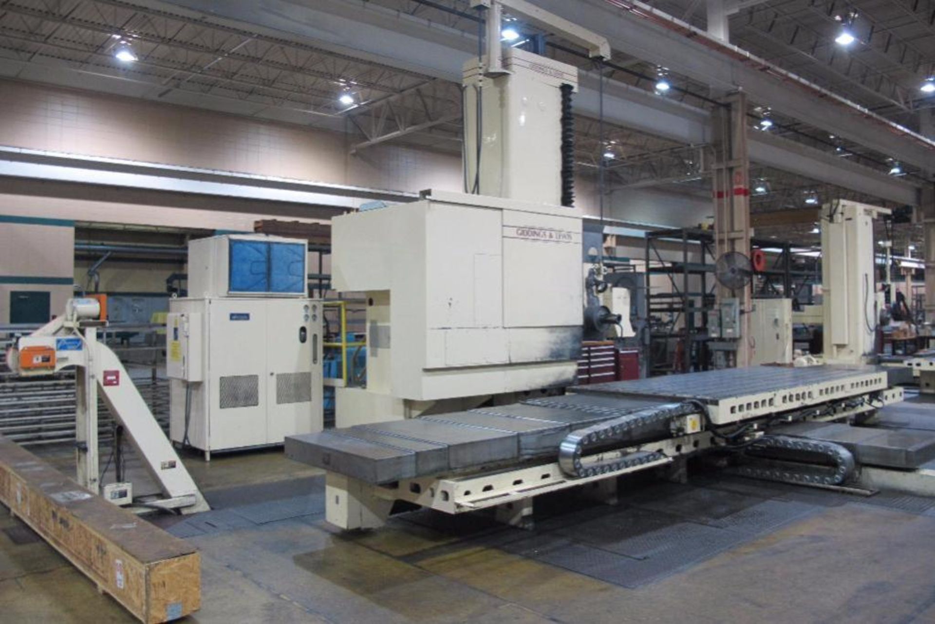 (1995) Giddings & Lewis Mdl. G50T CNC Table Type Horizontal Boring Mill, 5" Spindle Diameter, ATC, X - Image 2 of 11