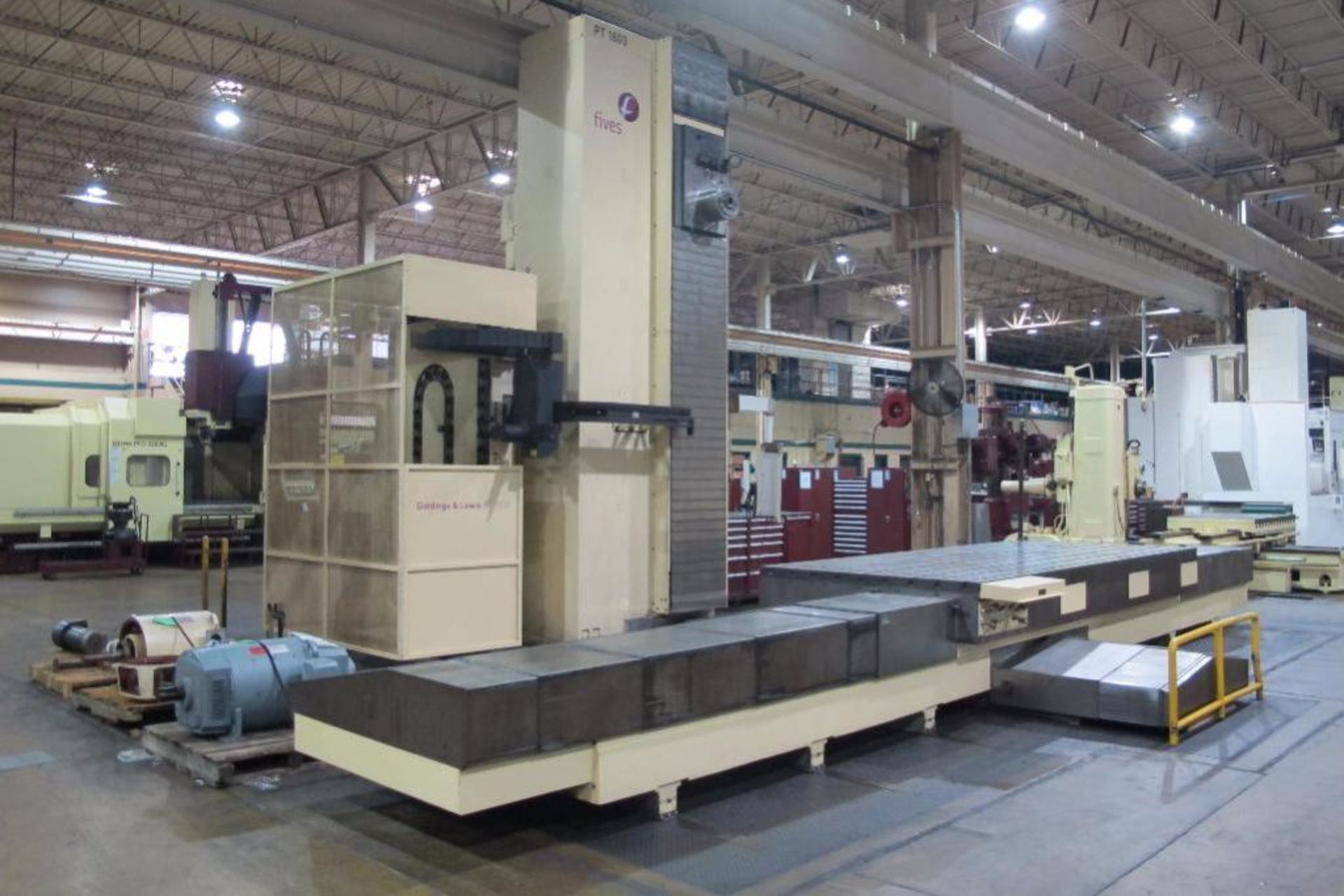 (2007) Giddings & Lewis Mdl. PT 1800 CNC Horizontal Boring Mill, 5.1" Spindle Diameter, 70.9" x 165. - Image 2 of 14