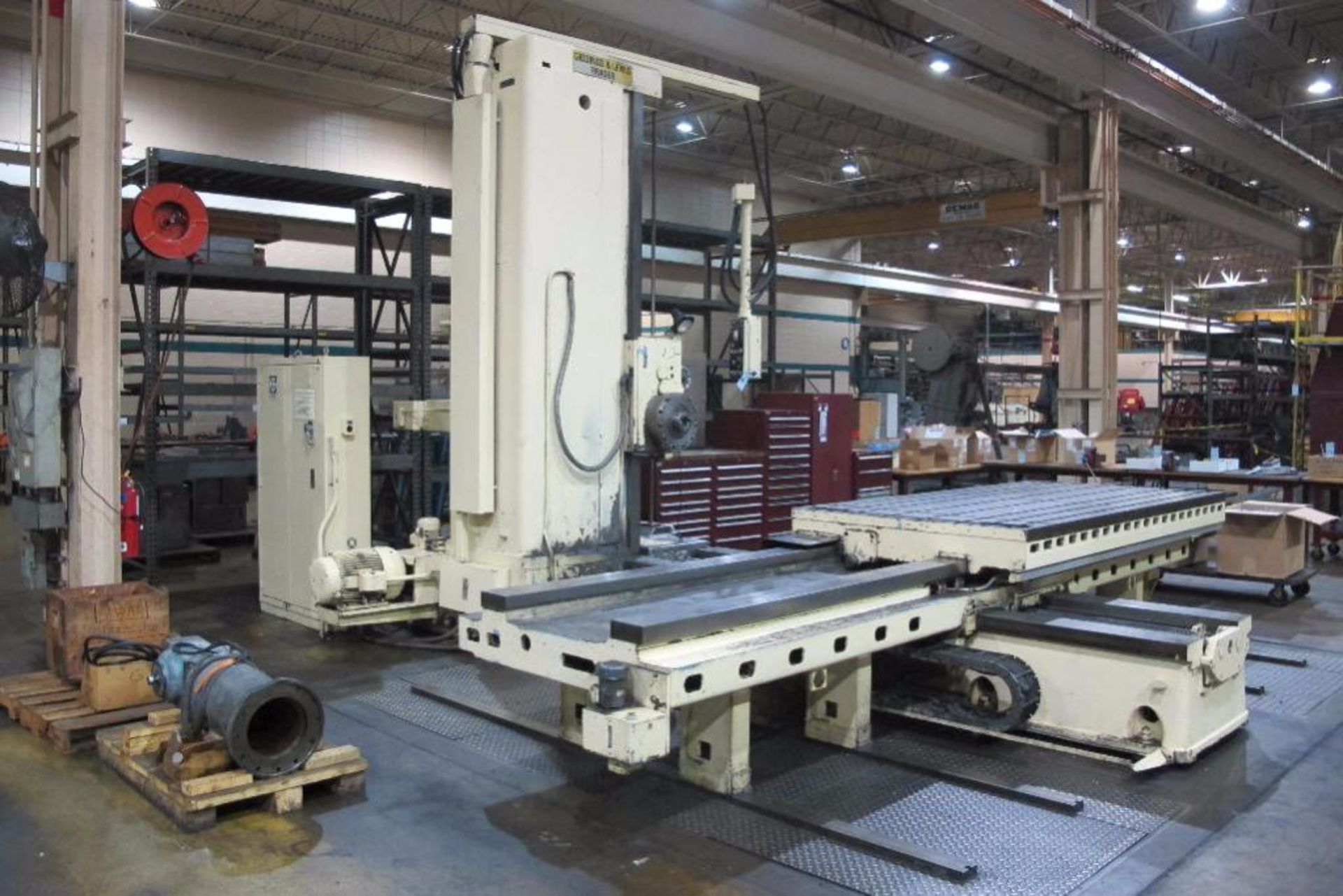 Giddings & Lewis Fraser Mdl. 70A-DP5-T, Table Type Horizontal Boring Mill, 5" Spindle Diameter, 60"