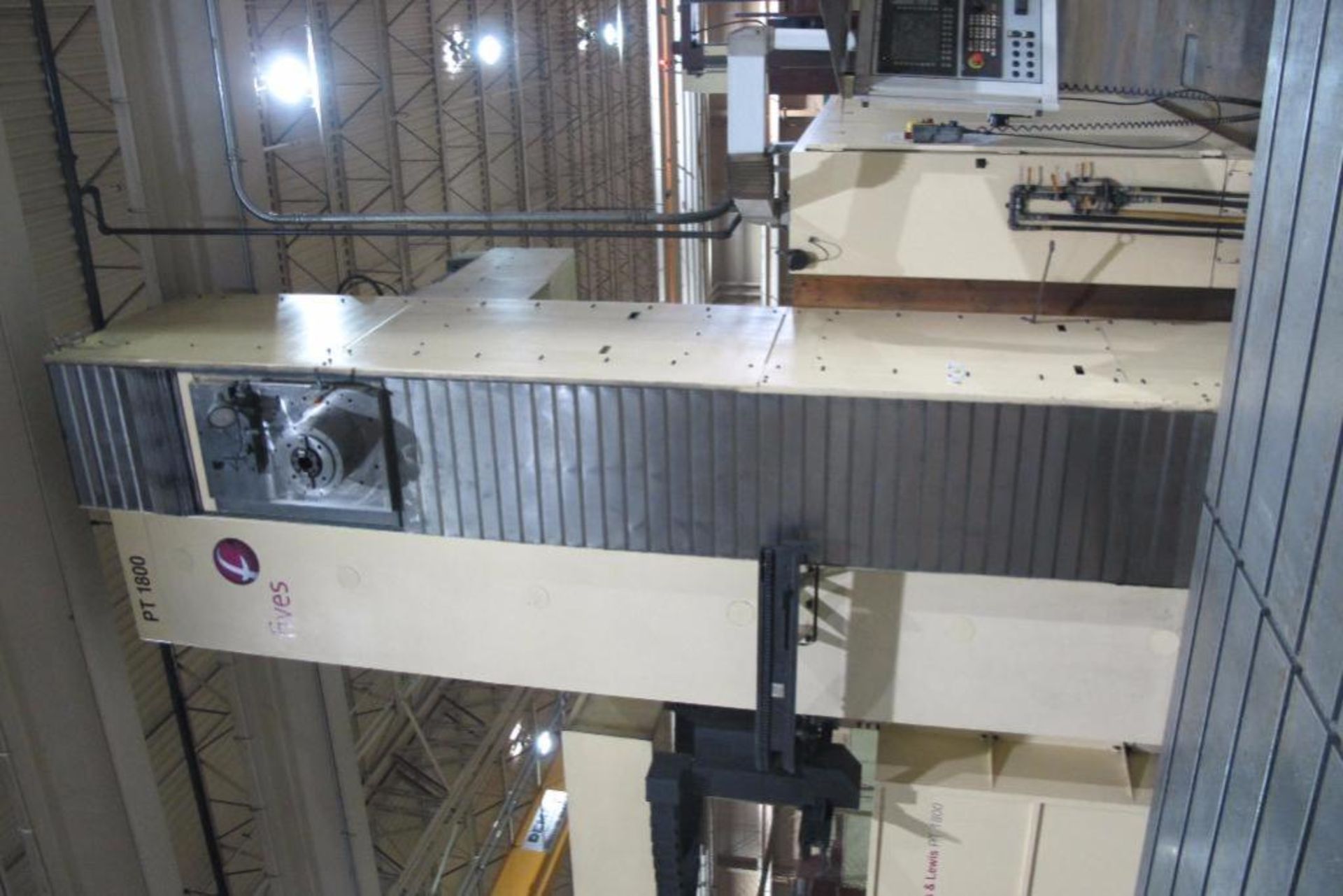 (2007) Giddings & Lewis Mdl. PT 1800 CNC Horizontal Boring Mill, 5.1" Spindle Diameter, 70.9" x 165. - Image 11 of 14