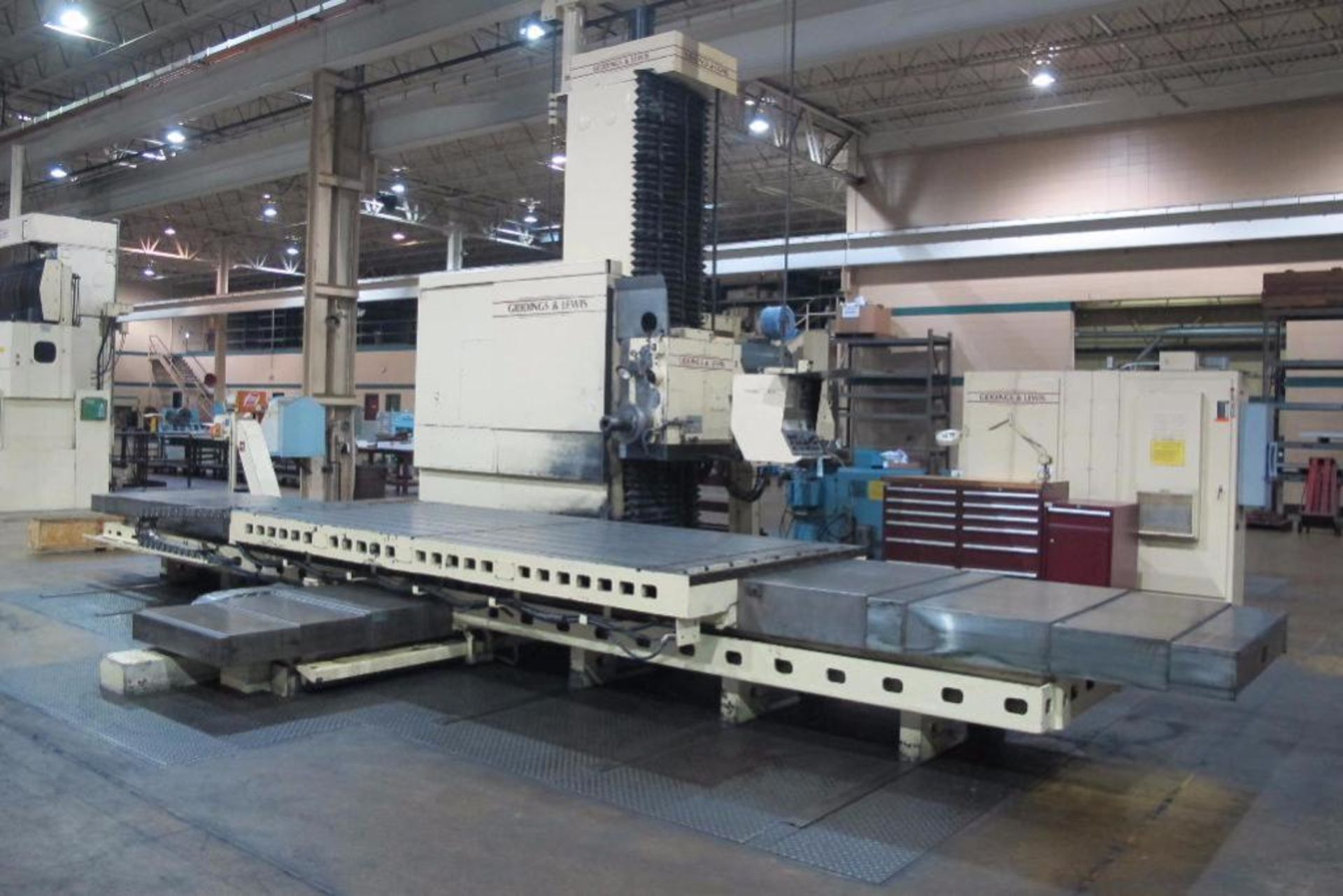 (1995) Giddings & Lewis Mdl. G50T CNC Table Type Horizontal Boring Mill, 5" Spindle Diameter, ATC, X