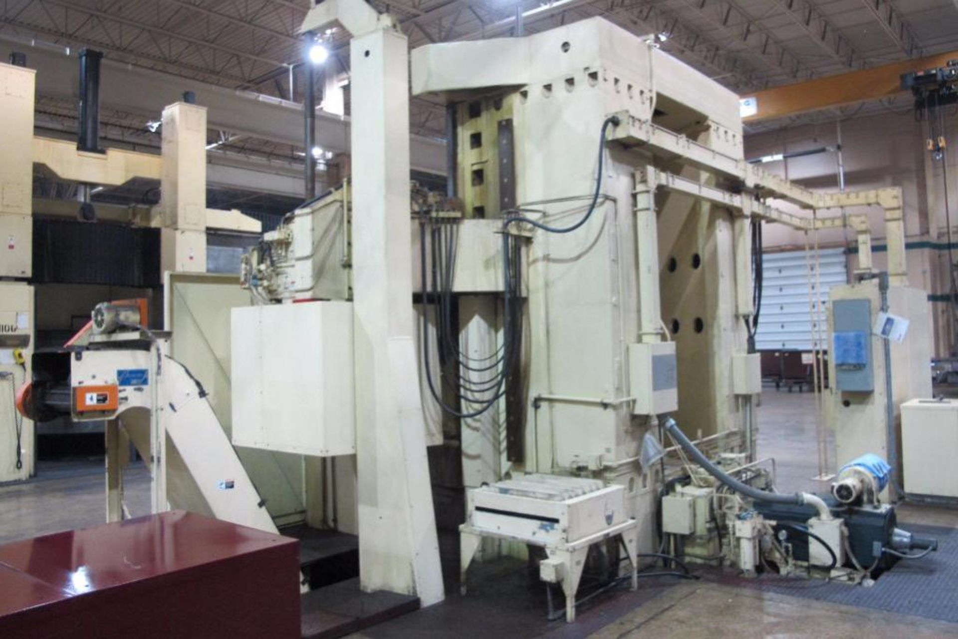 (1999) Giddings & Lewis CNC Vertical Turning Center, VTC 84 Ram with ATC, 84" 4-Jaw Table, 96" Swing - Image 9 of 9