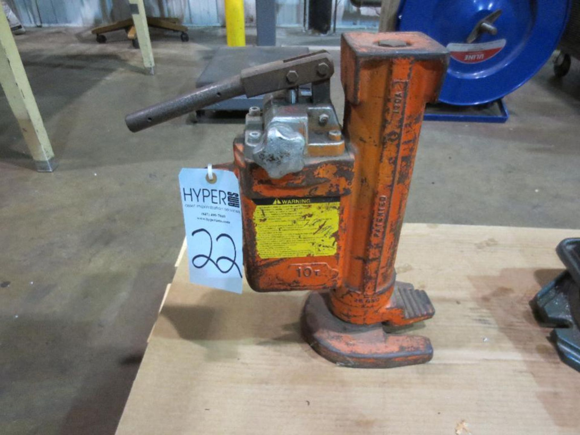 10 ton machine jack