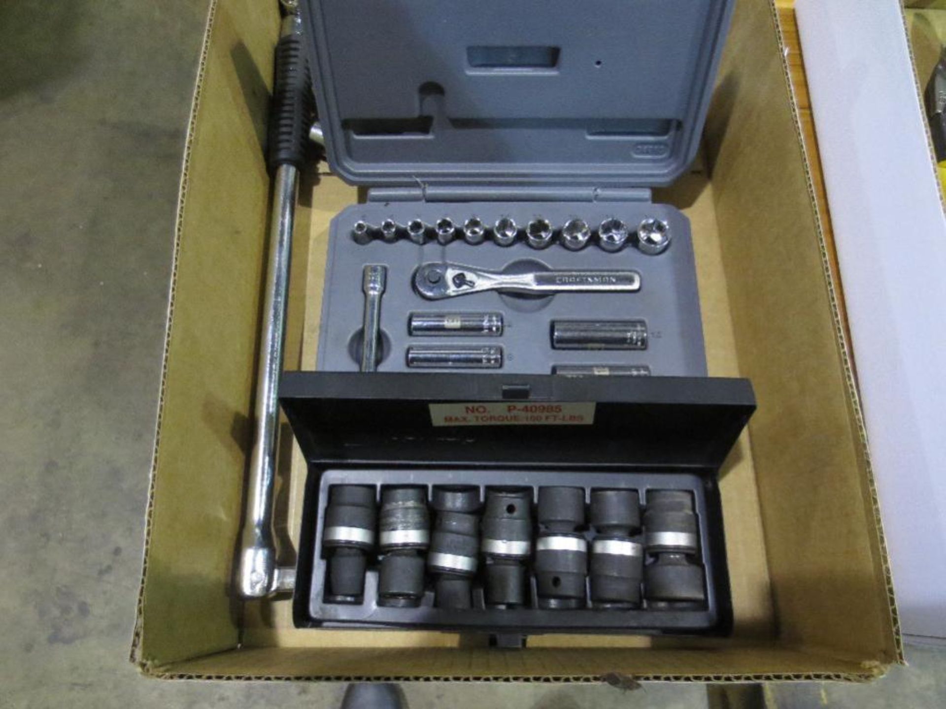 Assorted sockets and two socket sets-Craftsman and Pittsburg torque - Image 2 of 2