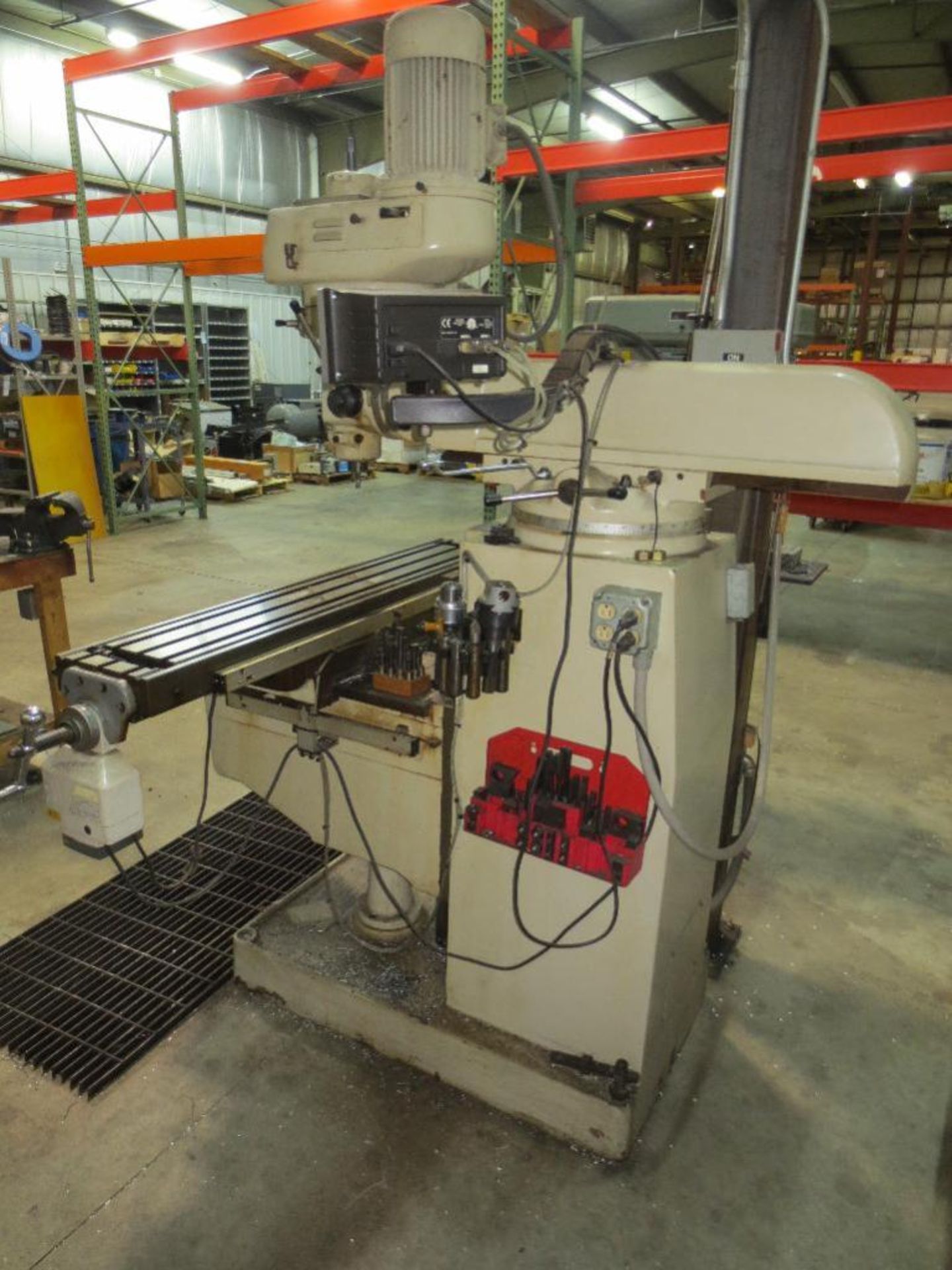 Enco milling machine with auto control and Acu-Rite digital readout, 54in x 10in work surface M# 006 - Image 3 of 8