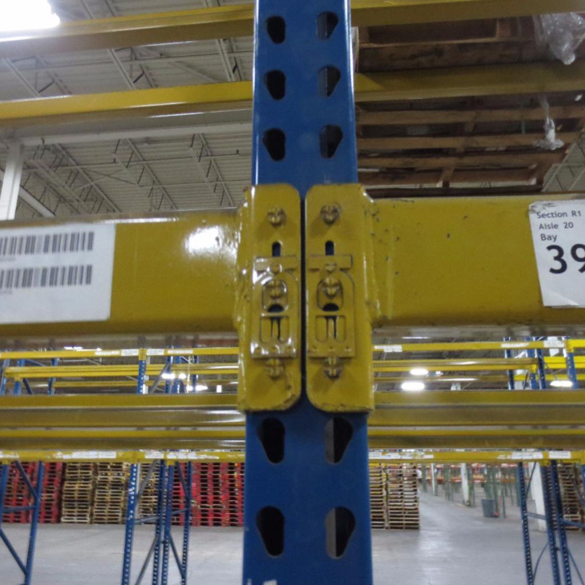 (40) Section of Pallet Racking, (28) Legs 16' X 42", (16) 12' X 42, Apx. 210 Cross Beams 8' - Image 4 of 4