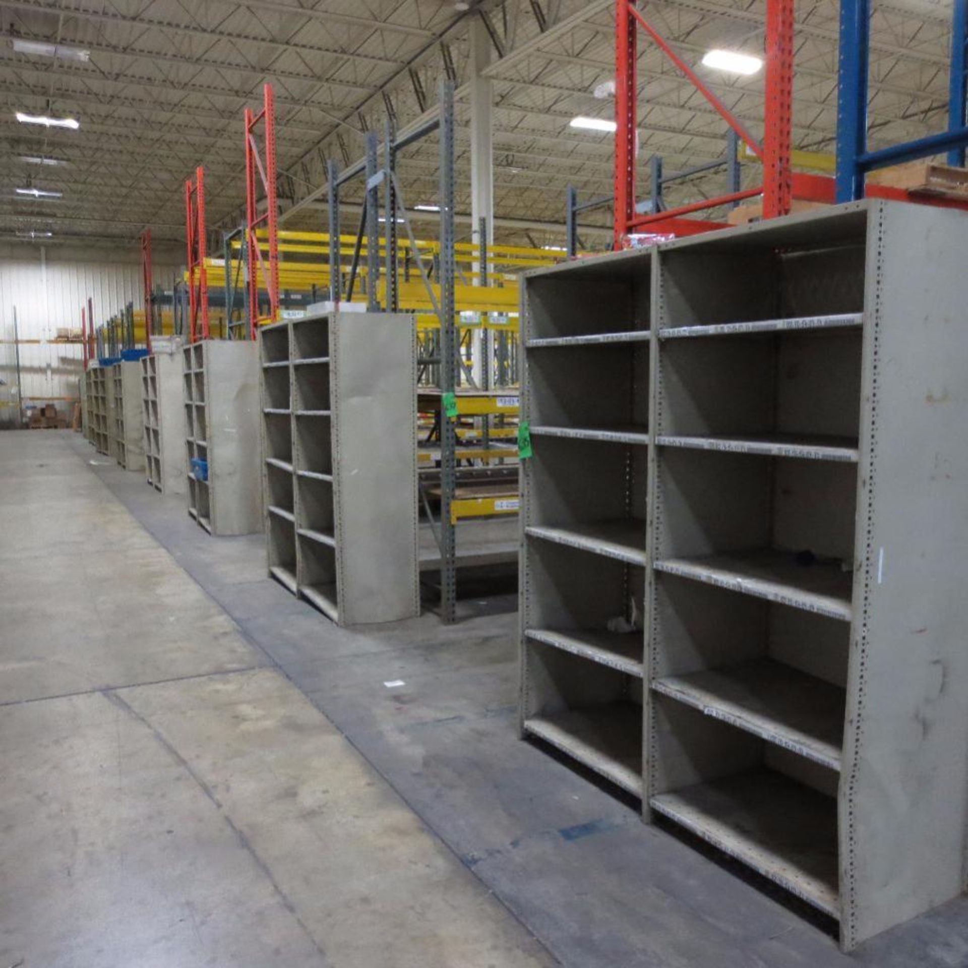 (9) Steel Shelfs - Image 2 of 2