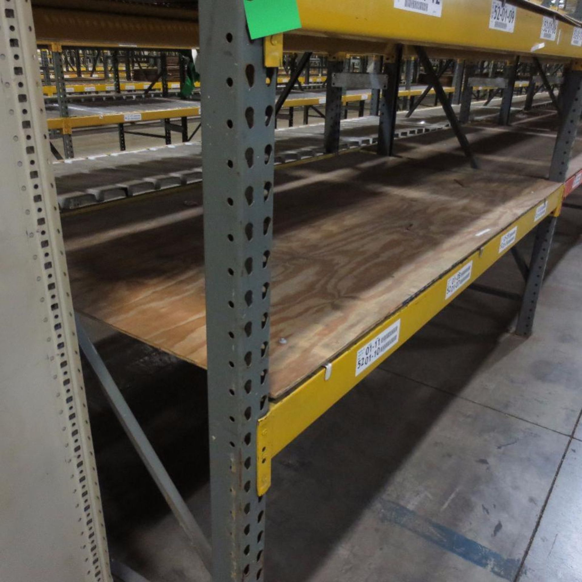 (24) Section of Pallet Racking, (26) Legs 12' X 42", Apx. 120 Cross Beams 8' - Image 2 of 2