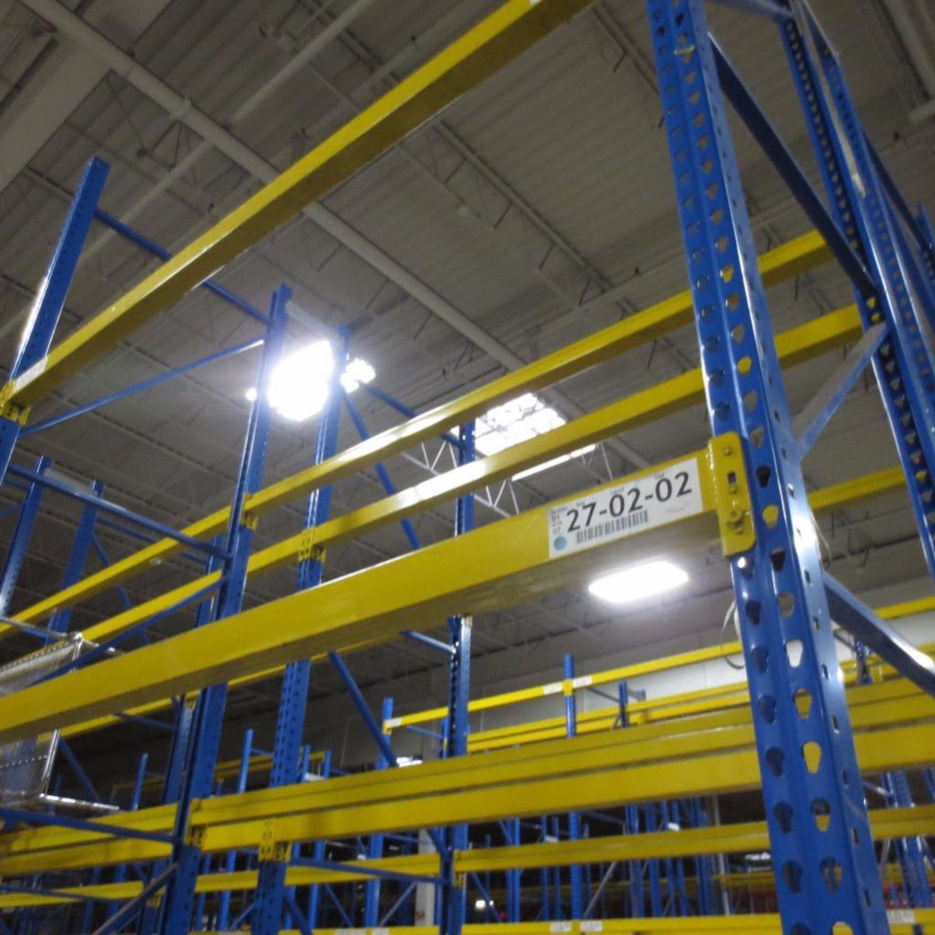 (28) Section of Pallet Racking, (30) Legs 16' X 42", Apx. 238 Cross Beams 8', (204) 8' X 14" Roller - Image 4 of 4