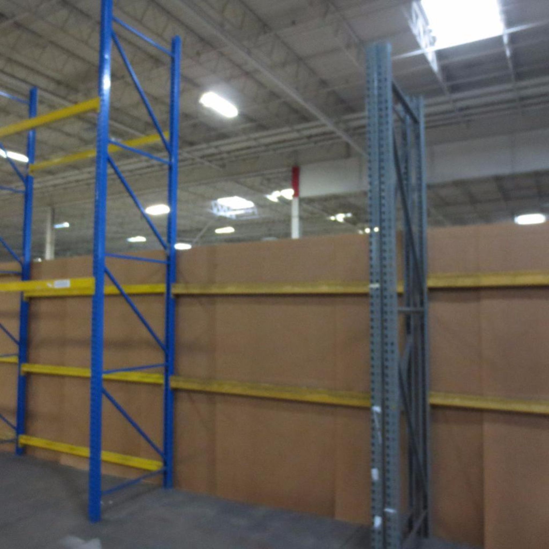 (30) Section of Pallet Racking, (19) Legs 16' X 42", (14) Legs 12' X 42", Apx. 146 Cross Beams 8' - Image 4 of 4