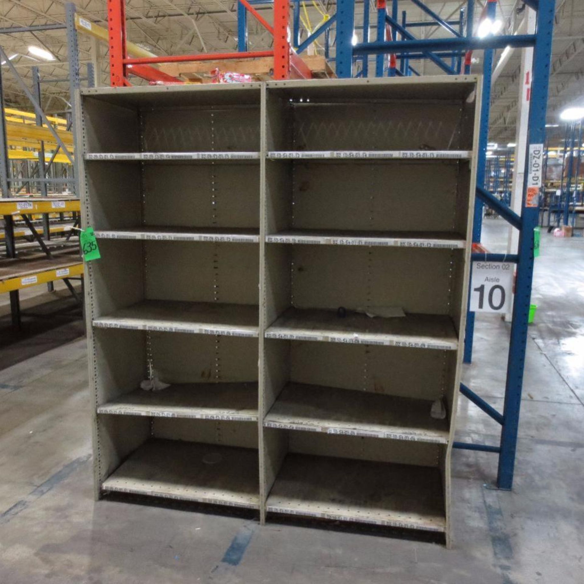 (9) Steel Shelfs