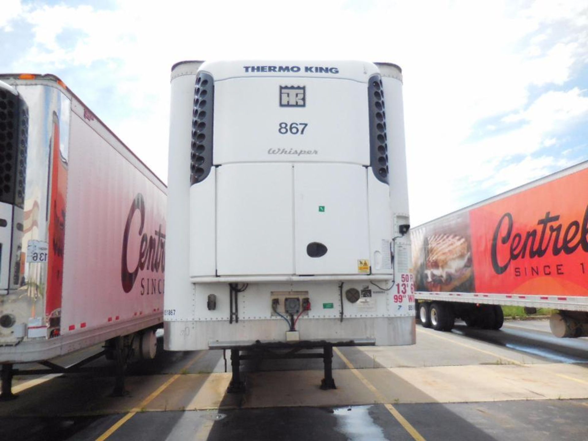 2006 Wabash 50' Refrigerated Trailer, Reefer Hours 4,752, Hub Miles 77,112, VIN #1JJV512W86L015844,