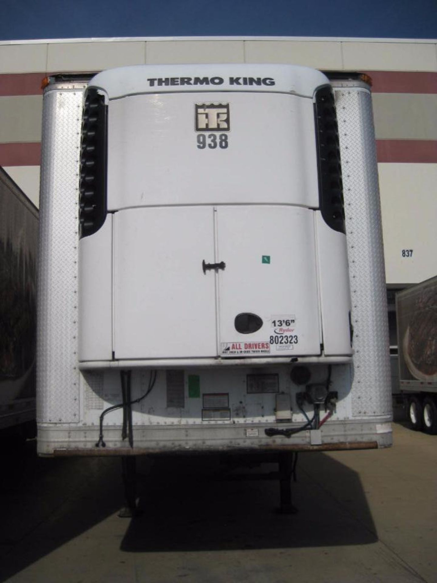 2006 Great Dane 48' Refrigerated Trailer, VIN # 1GRAA96256B707600, Unit 938 - Image 4 of 8