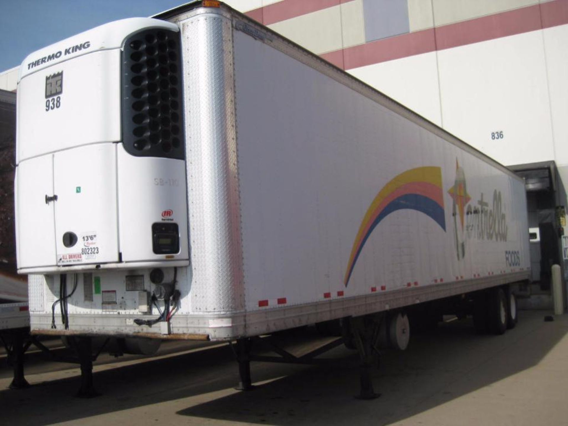 2006 Great Dane 48' Refrigerated Trailer, VIN # 1GRAA96256B707600, Unit 938