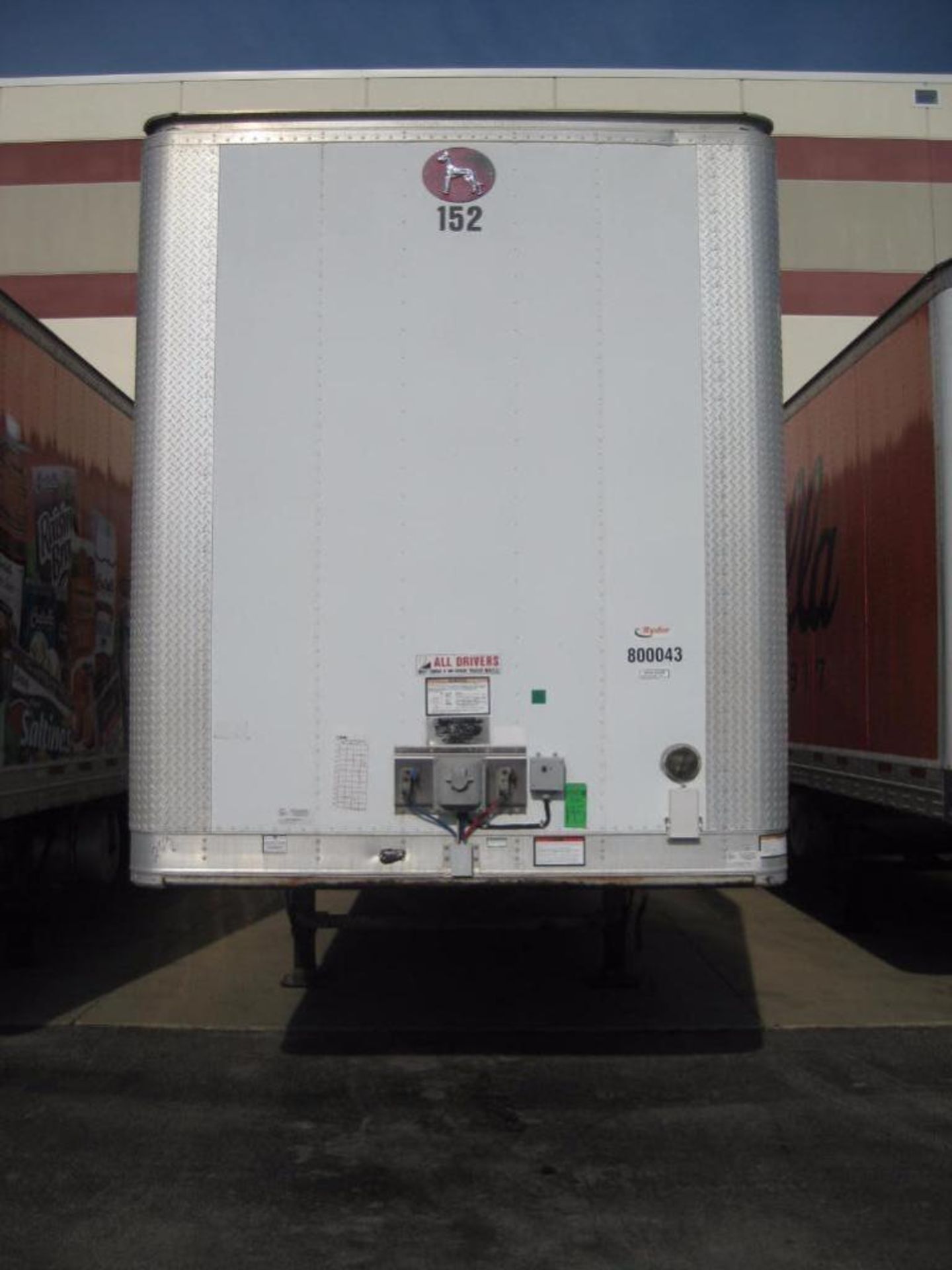 2009 Great Dane 48' Dry Trailer, VIN # 1GRAA96229B701967, Unit 152 - Image 2 of 7