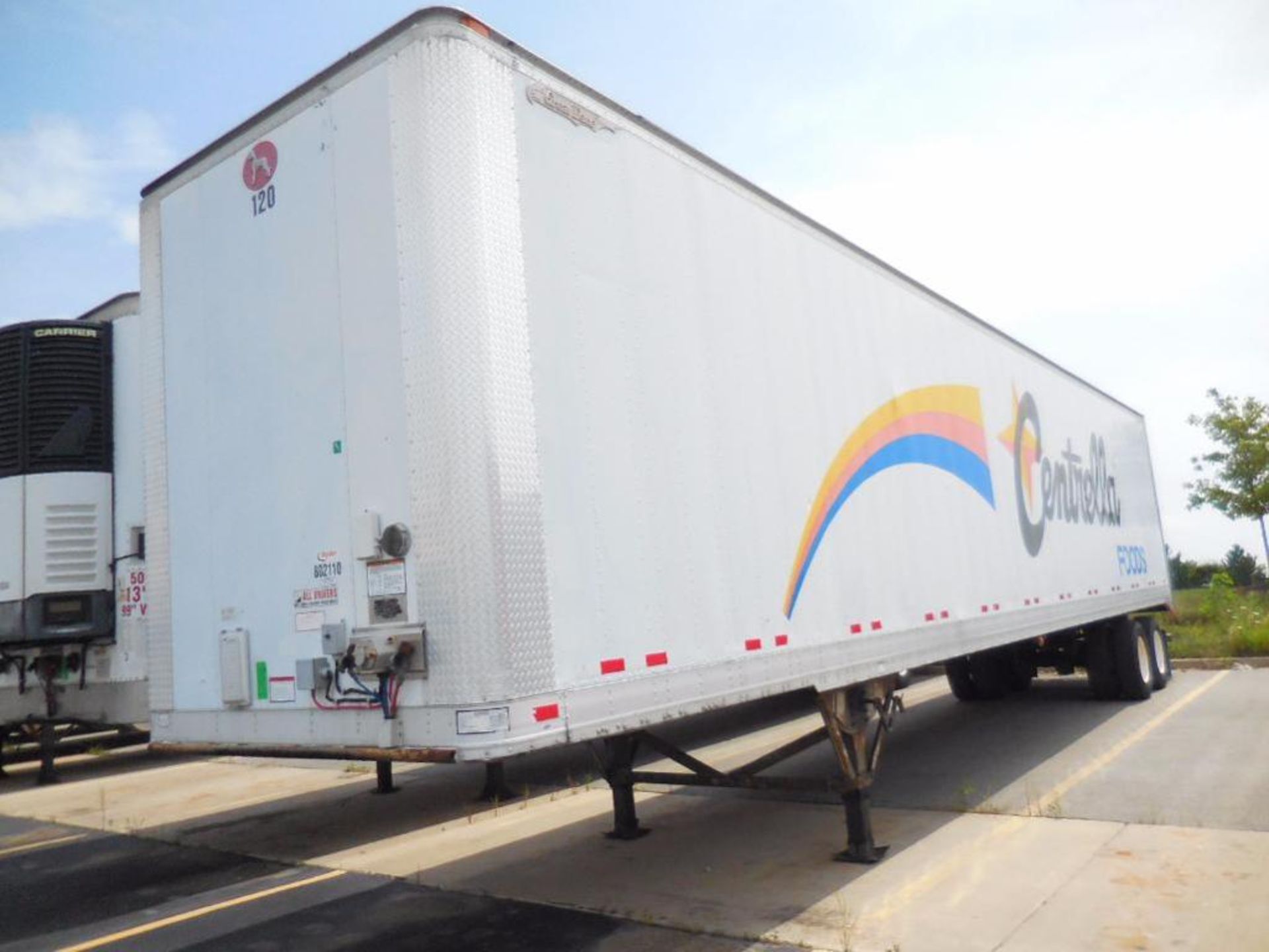 2007 Great Dane 48' Dry Trailer, VIN# 1GRAA96267B707848, Unit 120 - Image 2 of 18