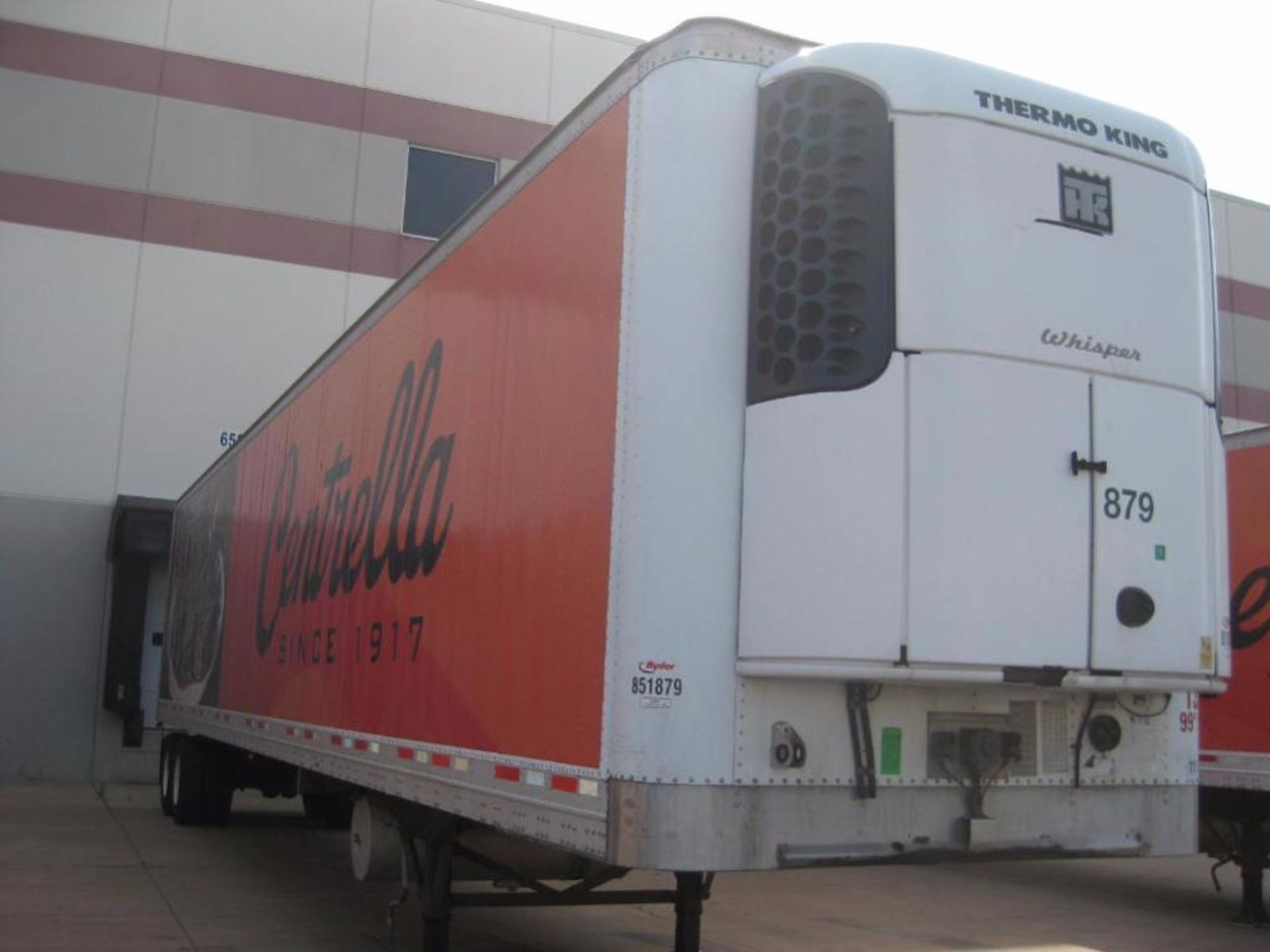 2007 Wabash 50' Reefer Trailer, 5,474 reefer hours, 88,455 hub miles, VIN # 1JJV512W47L029533, Unit