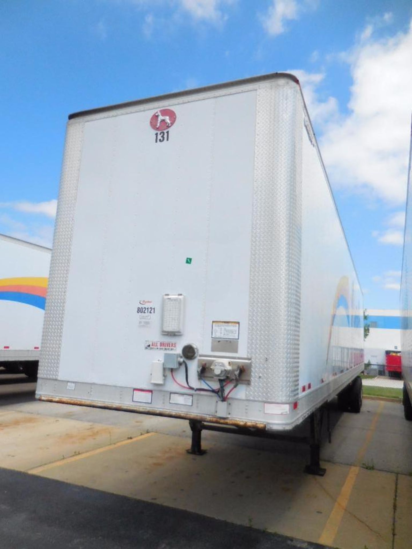 2007 Great Dane 48' Dry Trailer, VIN# 1GRAA96257B711521, Unit 131 - Image 3 of 15