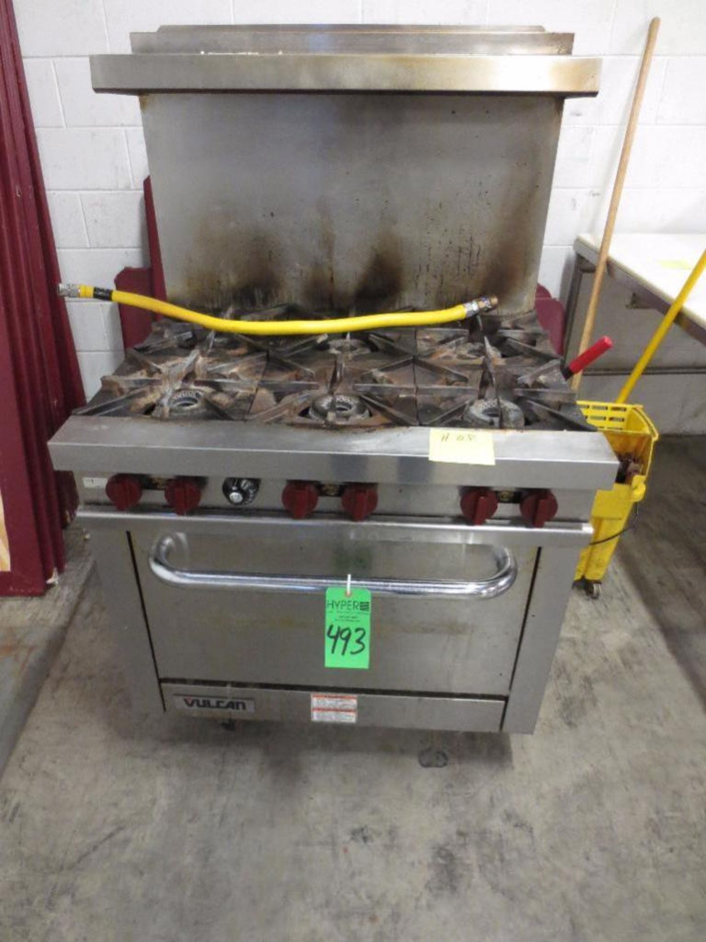 Vulcan Six Burner Gas Oven