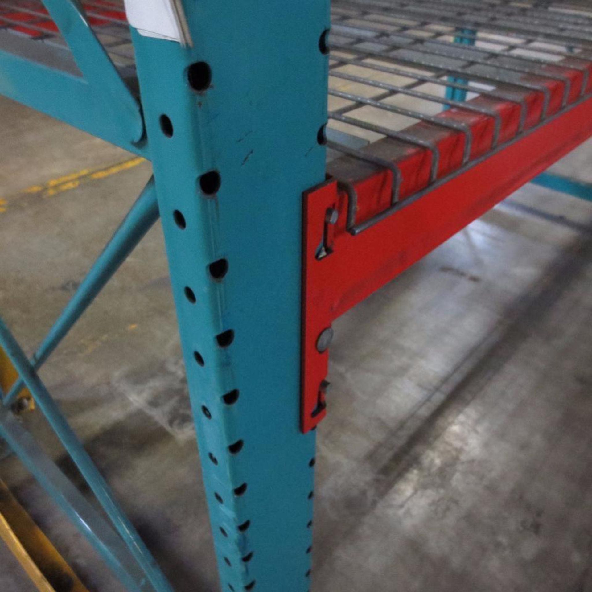 (9) Section of Pallet Racking, (10) 24' X 4' Up Rights, (8) 11' Cross Beams, (60) 8' Cross Beams and - Image 4 of 6