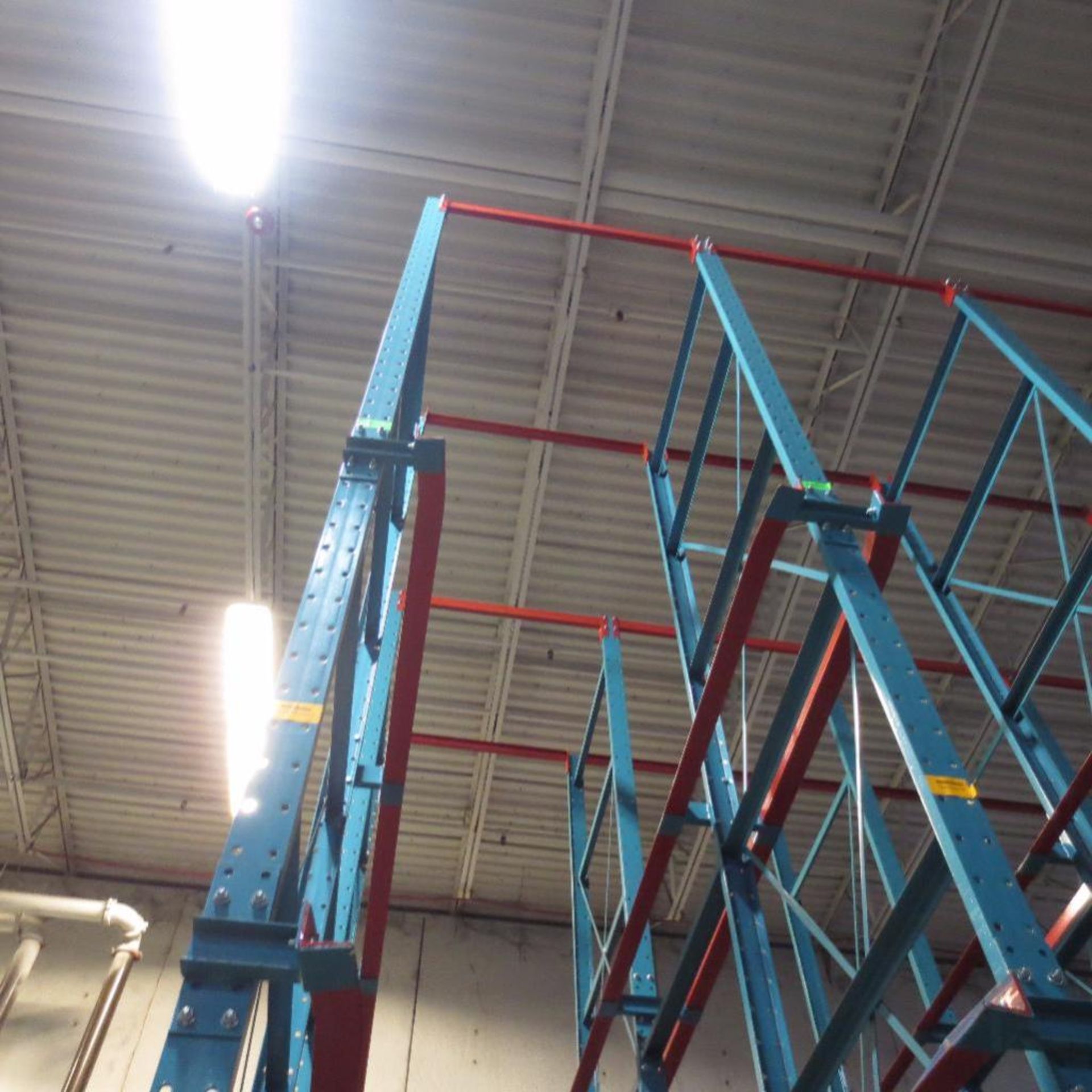 (44) Section of Pallet Racking, For Tall Stacked Pallets, 194' X 24' Deep Foot Print and 24' Tall - Image 5 of 6